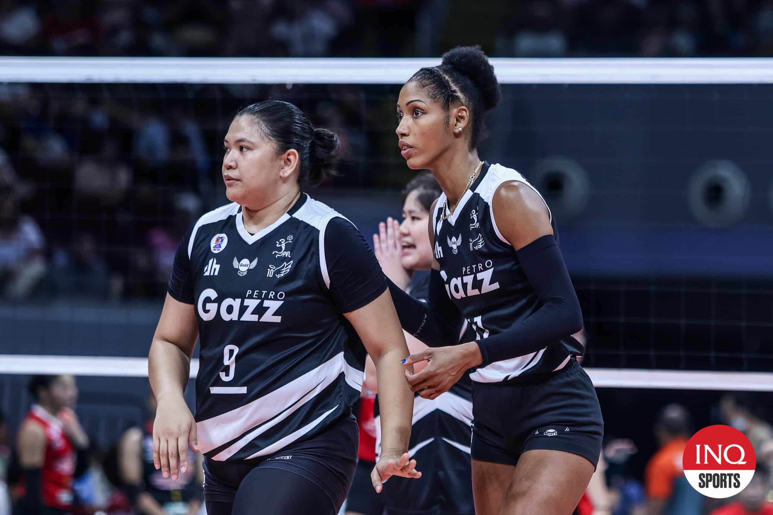 Remy Palma and the Petro Gazz Angels in the PVL Reinforced COnference. –PVL PHOTO