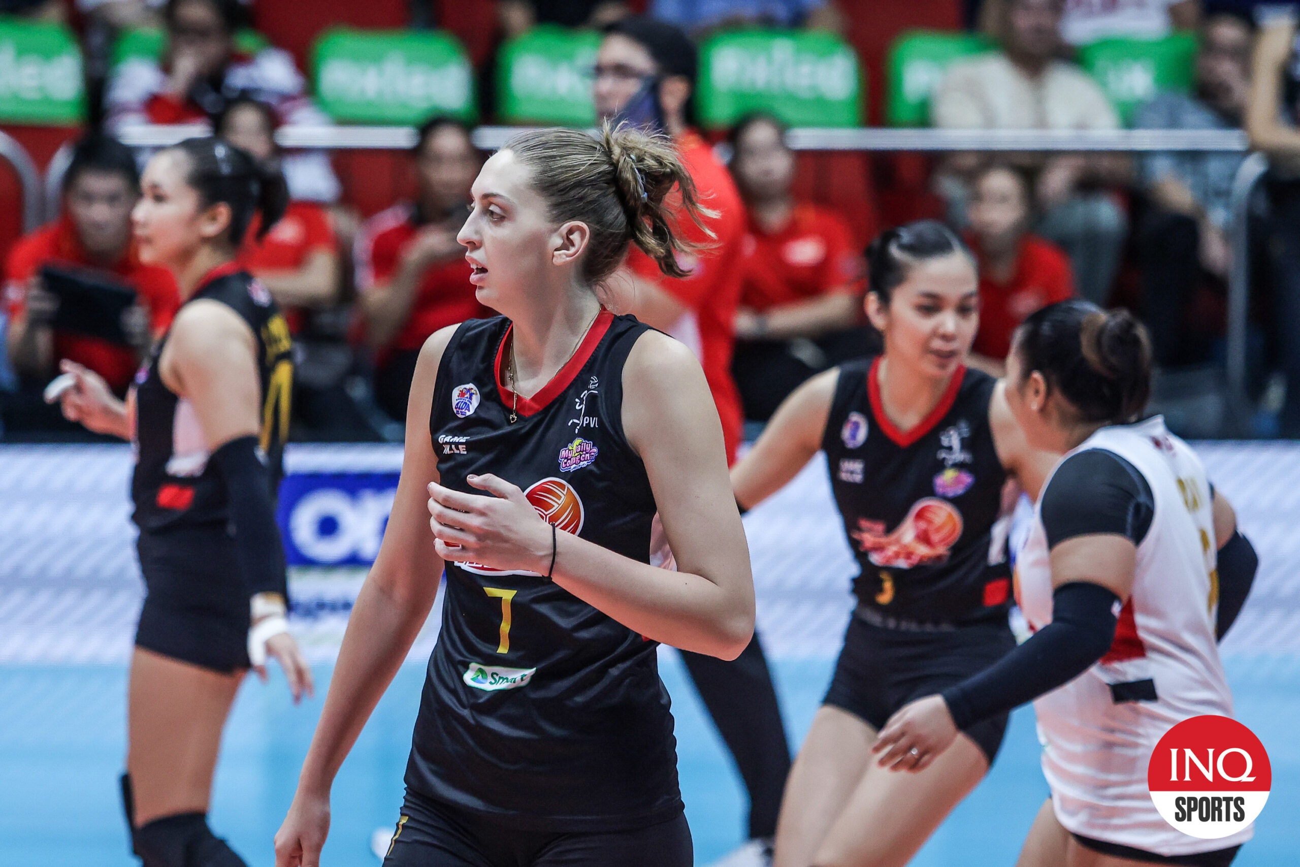 PLDT High Speed Hitters' Elena Samoilenko.