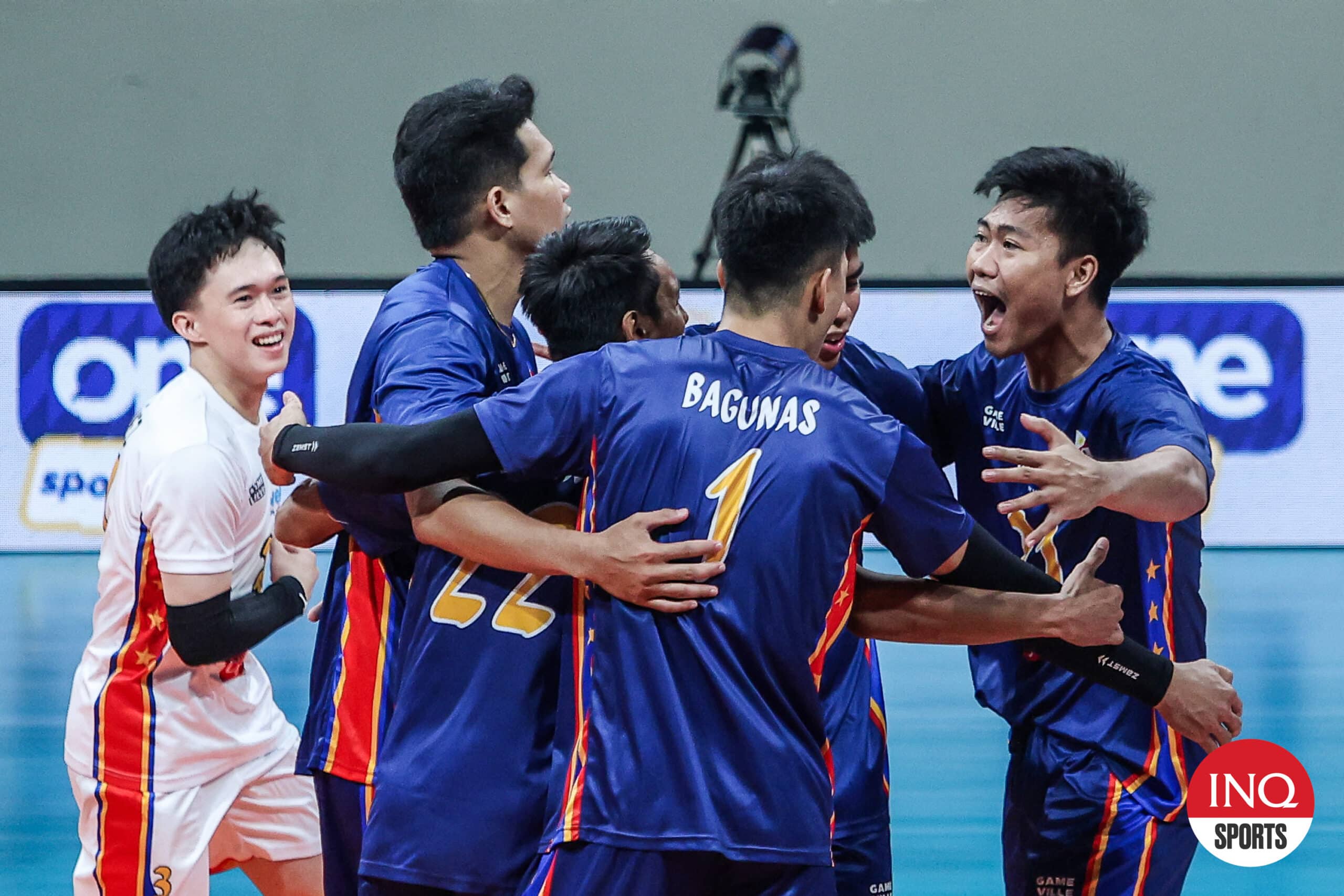 Louie Ramirez and the Alas Pilipinas men's team