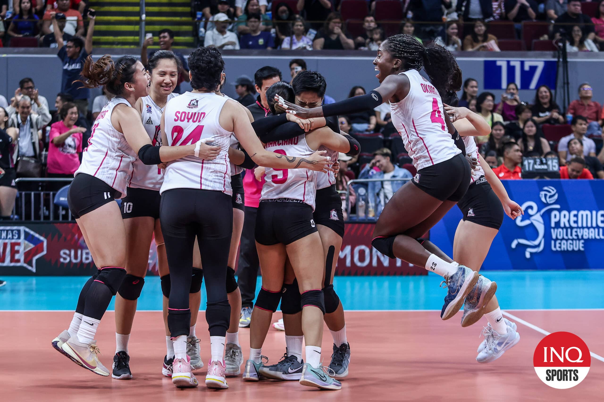 Akari, albeit in a controversial way, streaks to its first PVL finals News_ad