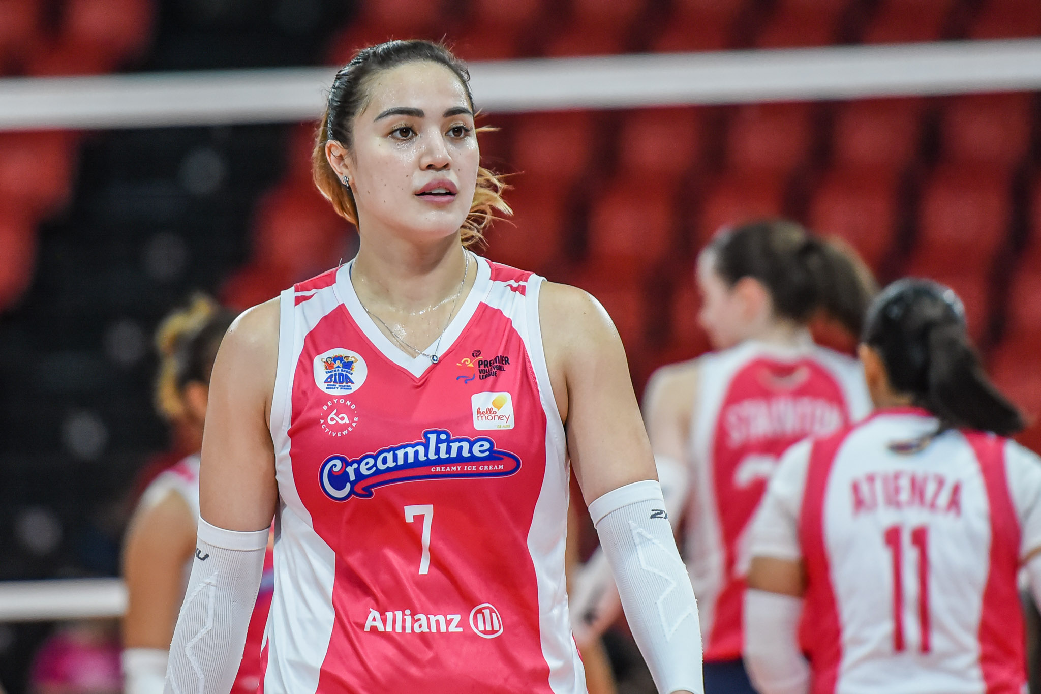 Different trio filling the void for shorthanded Creamline