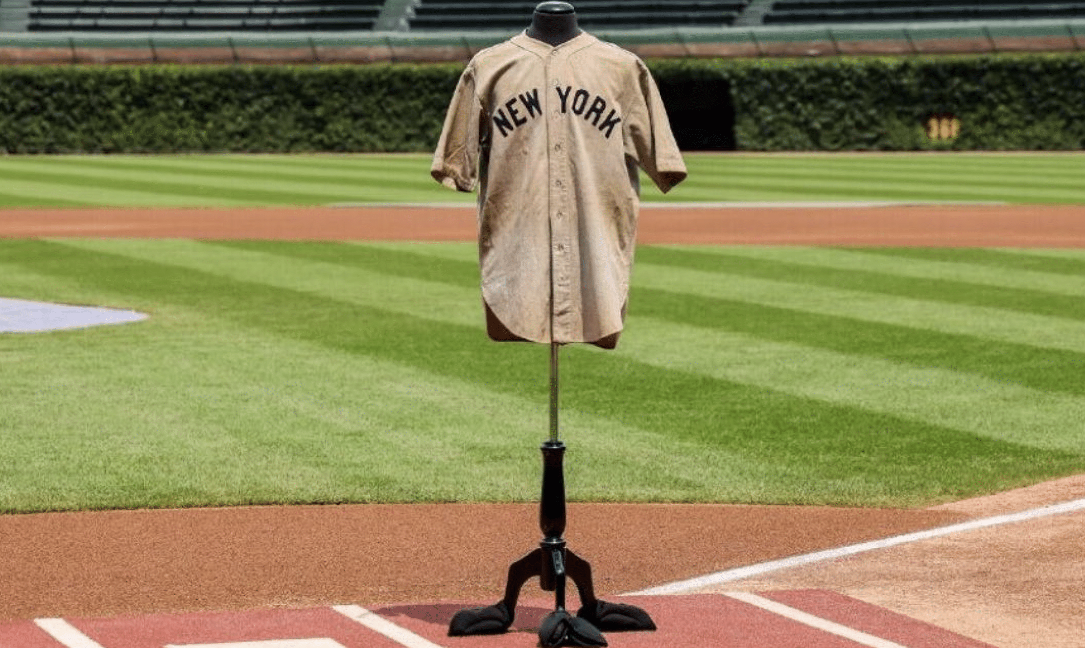 Babe Ruth called shot jersey auction