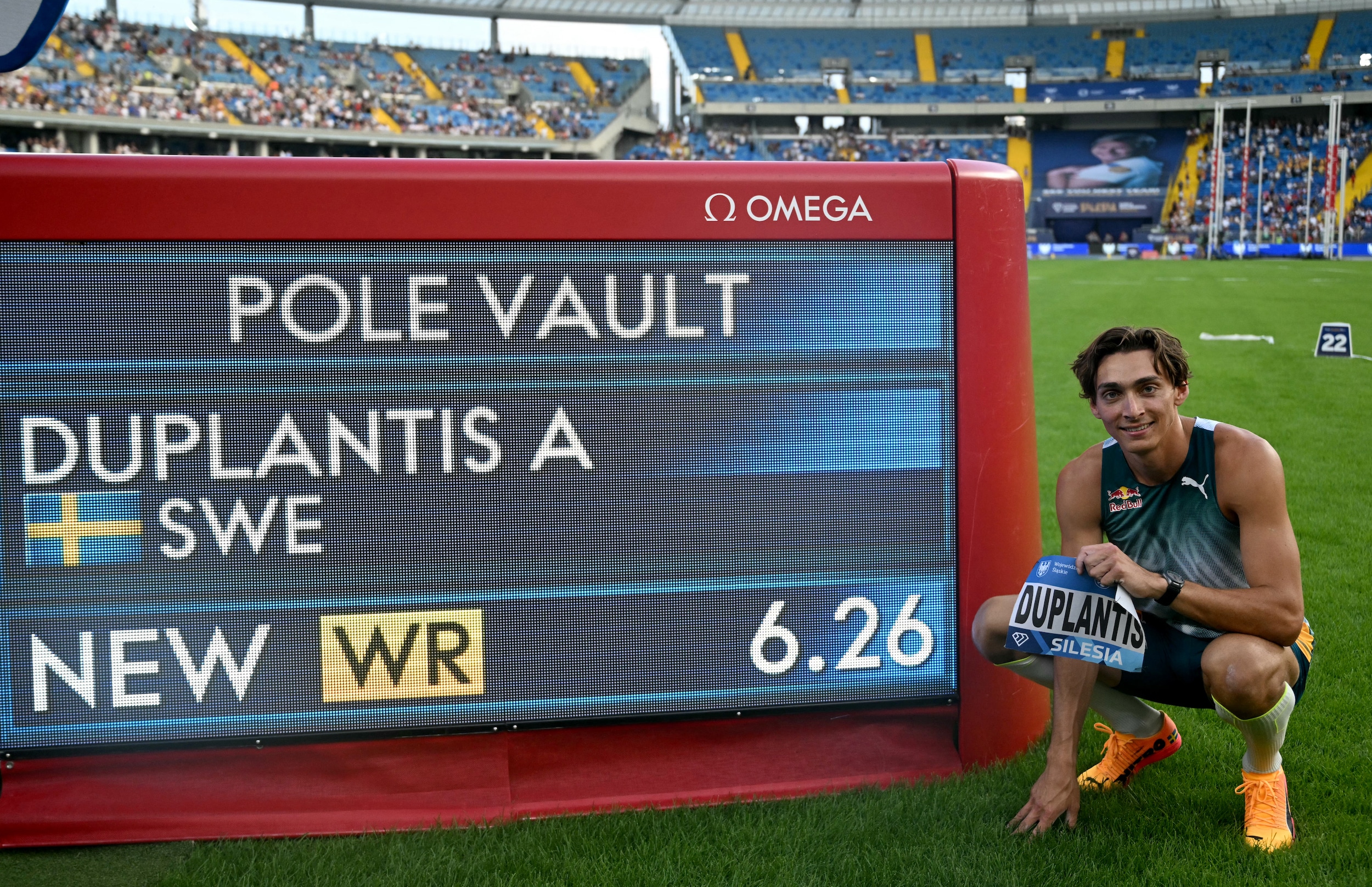 Duplantis breaks world record for third time this year