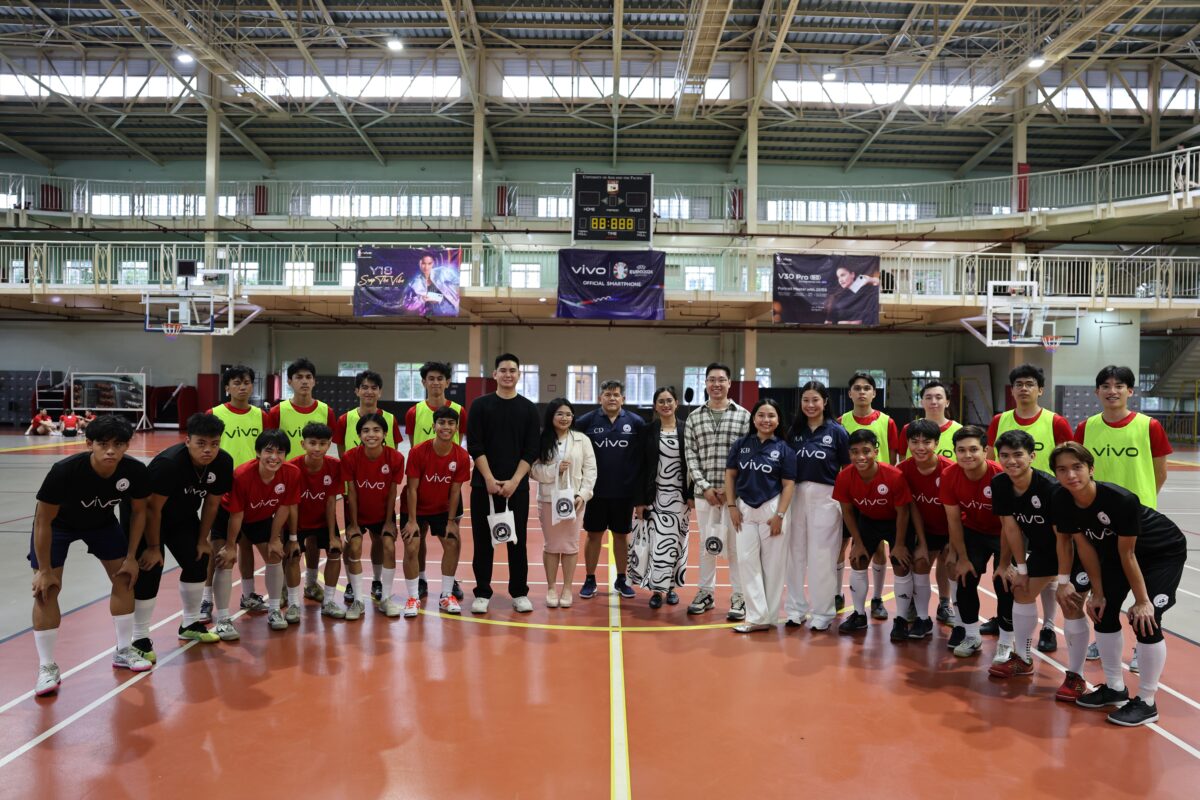 vivo supports UA&P Men’s Futsal Team in 2024 High 5 Men’s Futsal League