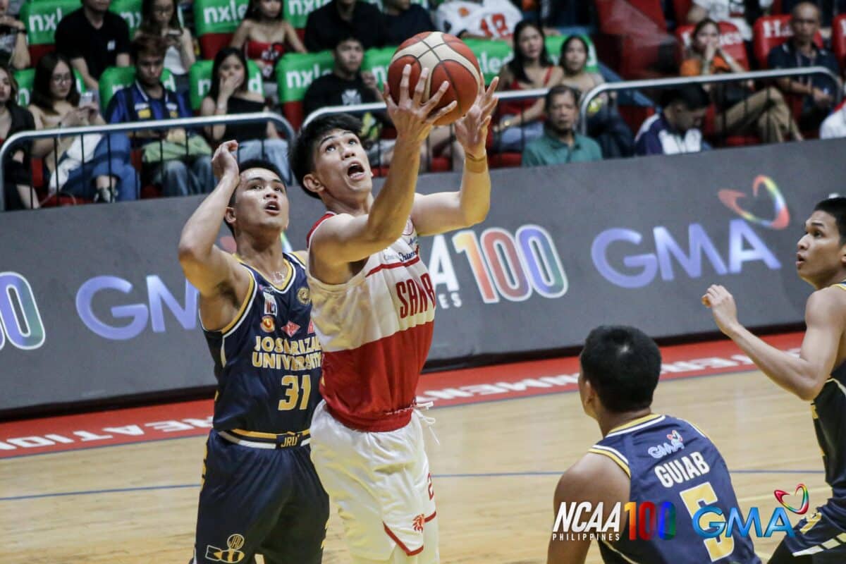 San Beda's Yukien Andrada NCAA Season 100