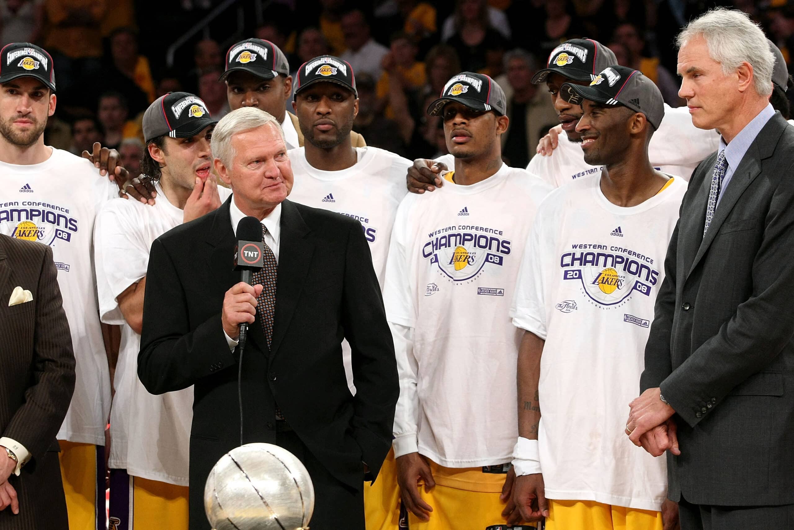 NBA: Lakers will honor Jerry West with  No. 44 uniform band