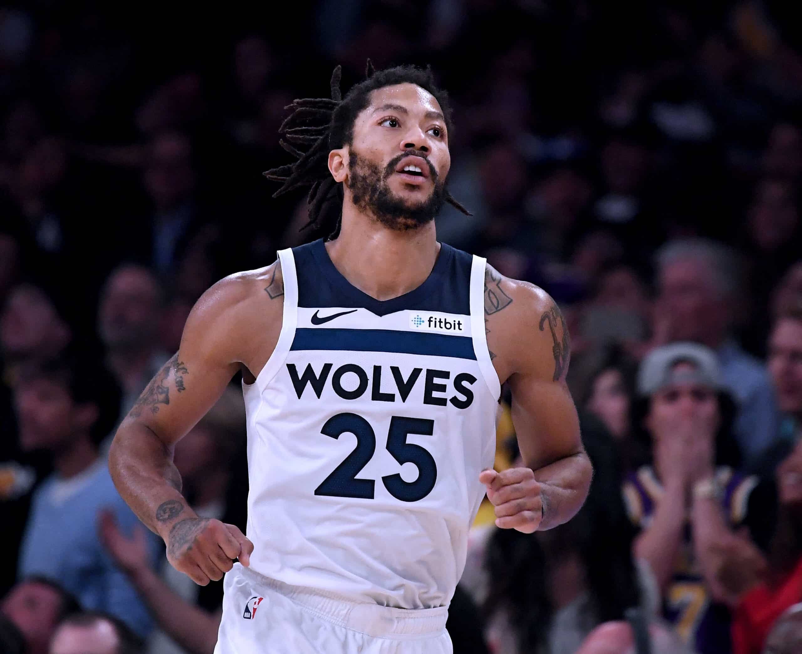 Derrick Rose NBA Minnesota Timberwolves v Los Angeles Lakers