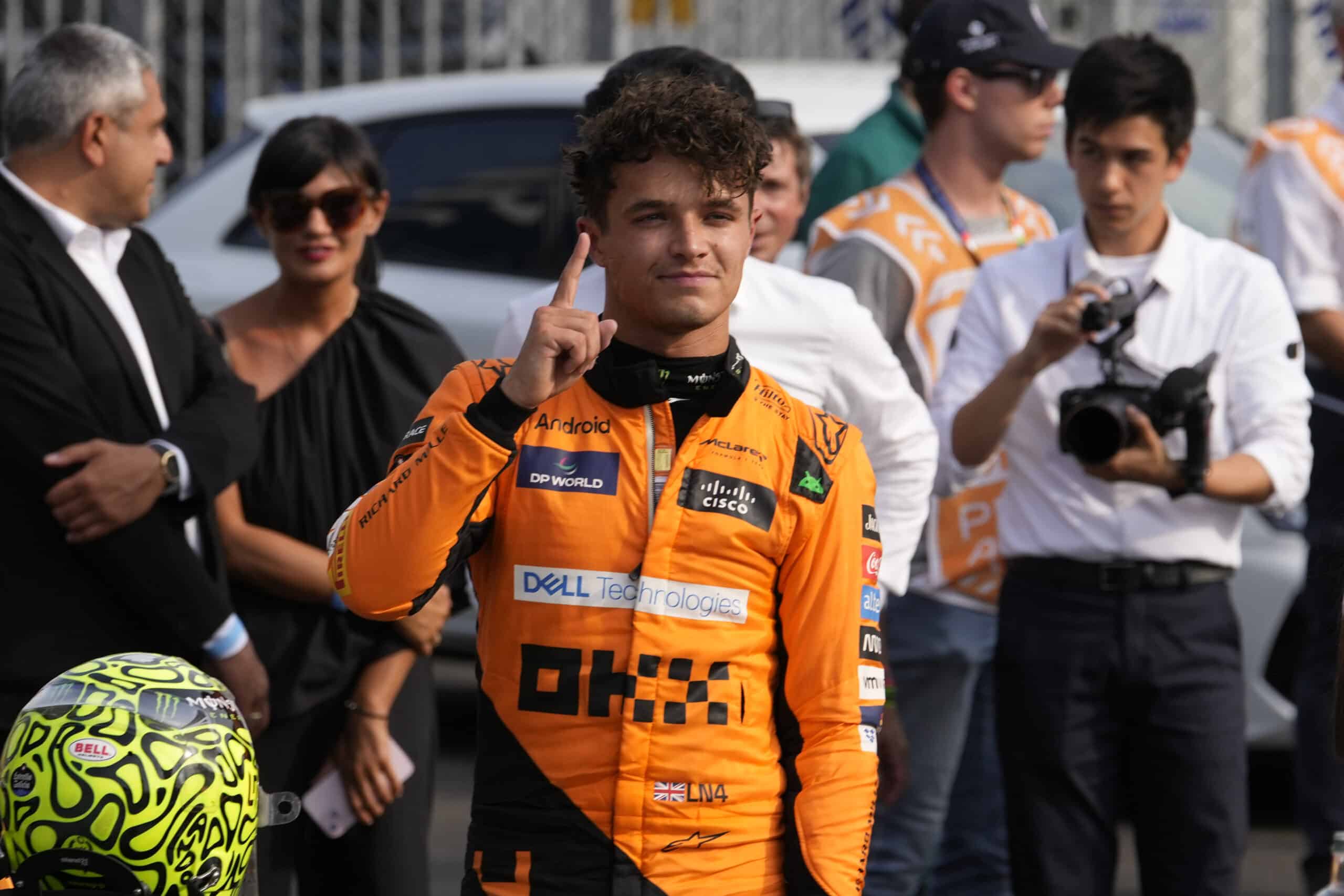 McLaren driver Lando Norris F1