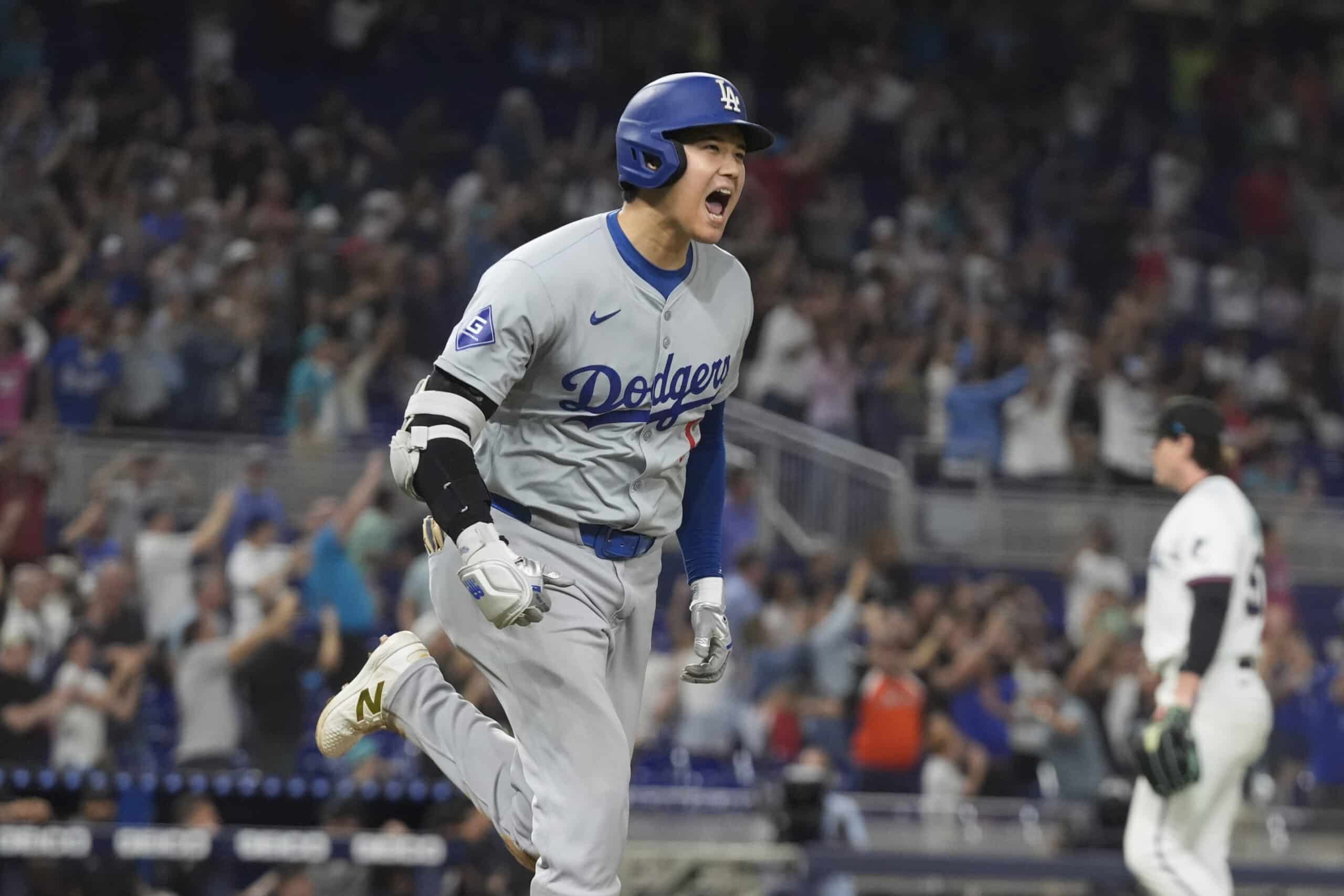 Shohei Ohtani Los Angeles Dodgers' MLB 50-50