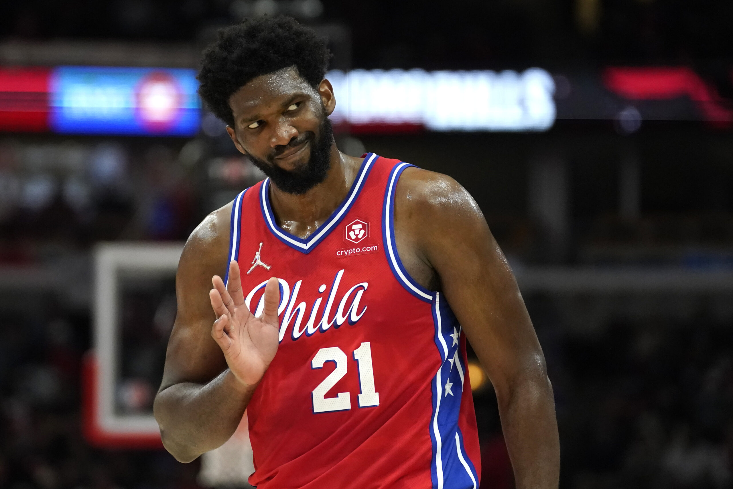 Philadelphia 76ers' Joel Embiid  NBA