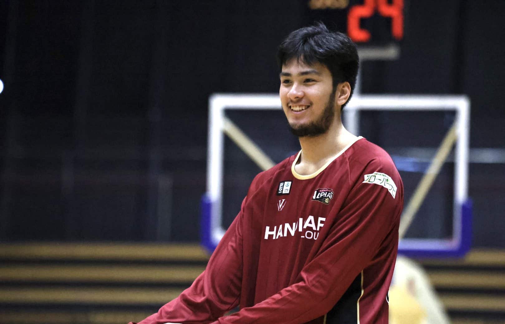 Kai Sotto playing for his new team Koshigaya Alphas in the Japan B.League Divison 2