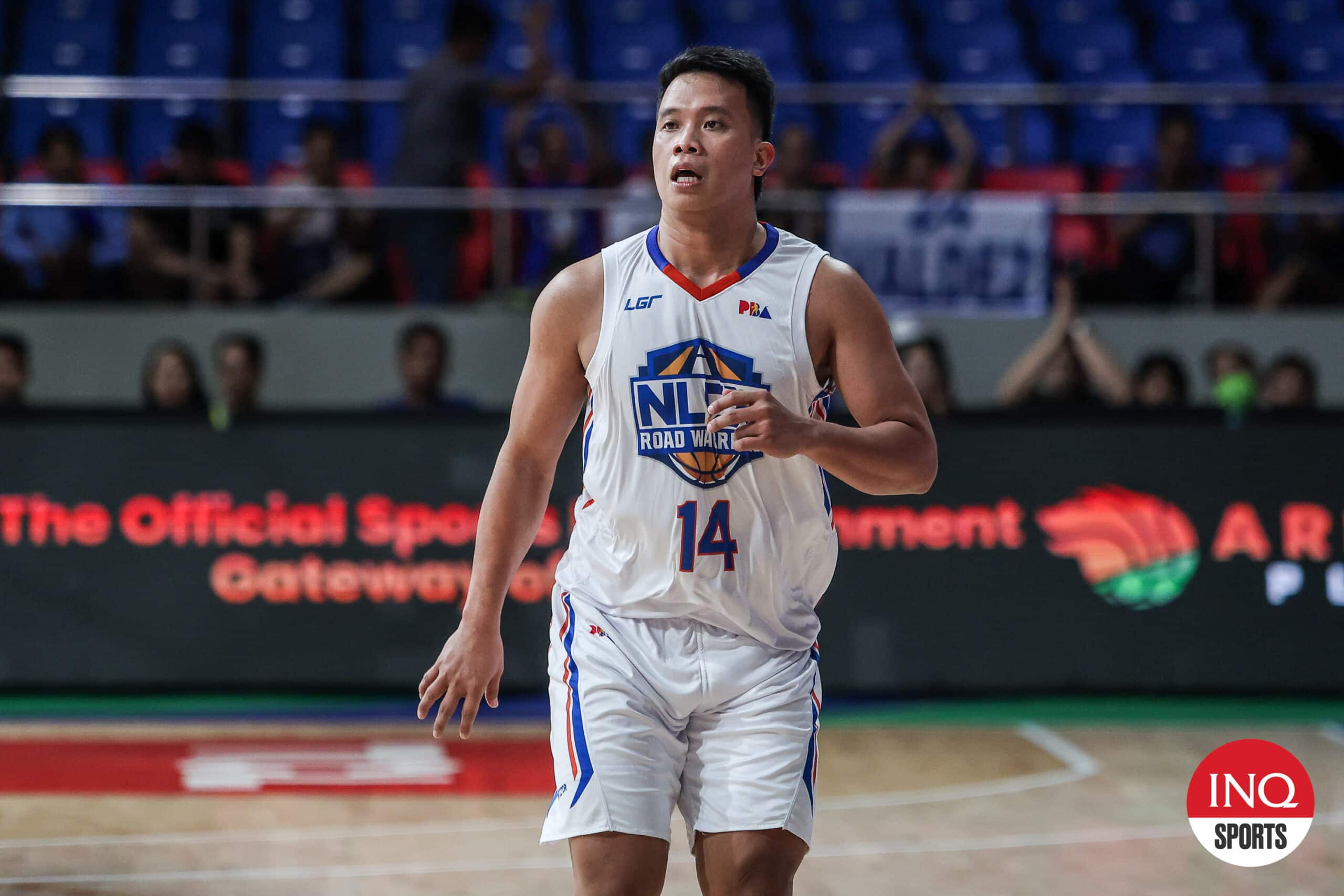 NLEX Road Warriors guard Baser Amer during a PBA Governors' Cup game