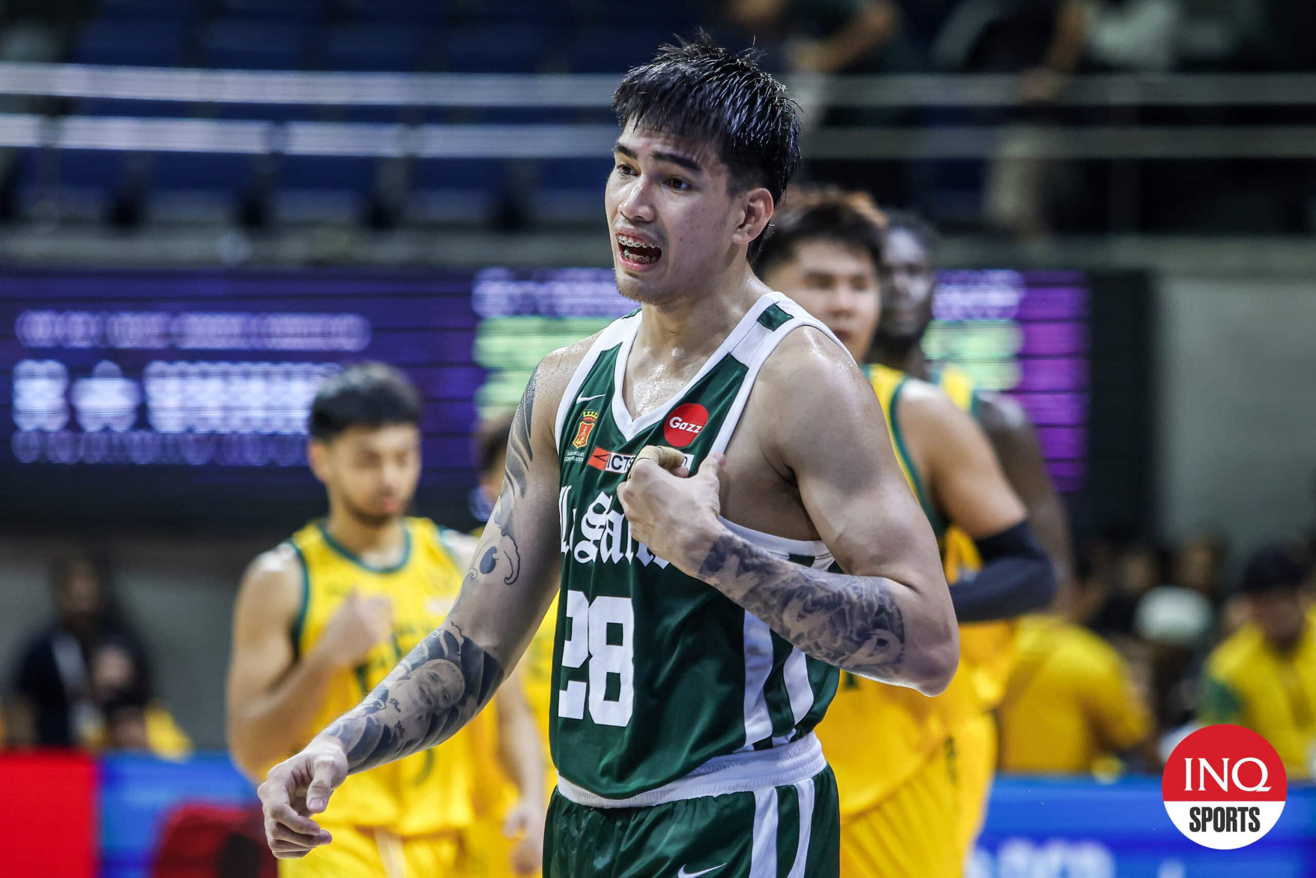 La Salle Green Archers' star Kevin Quiambao during the UAAP Season 87 men's basketball tournament.