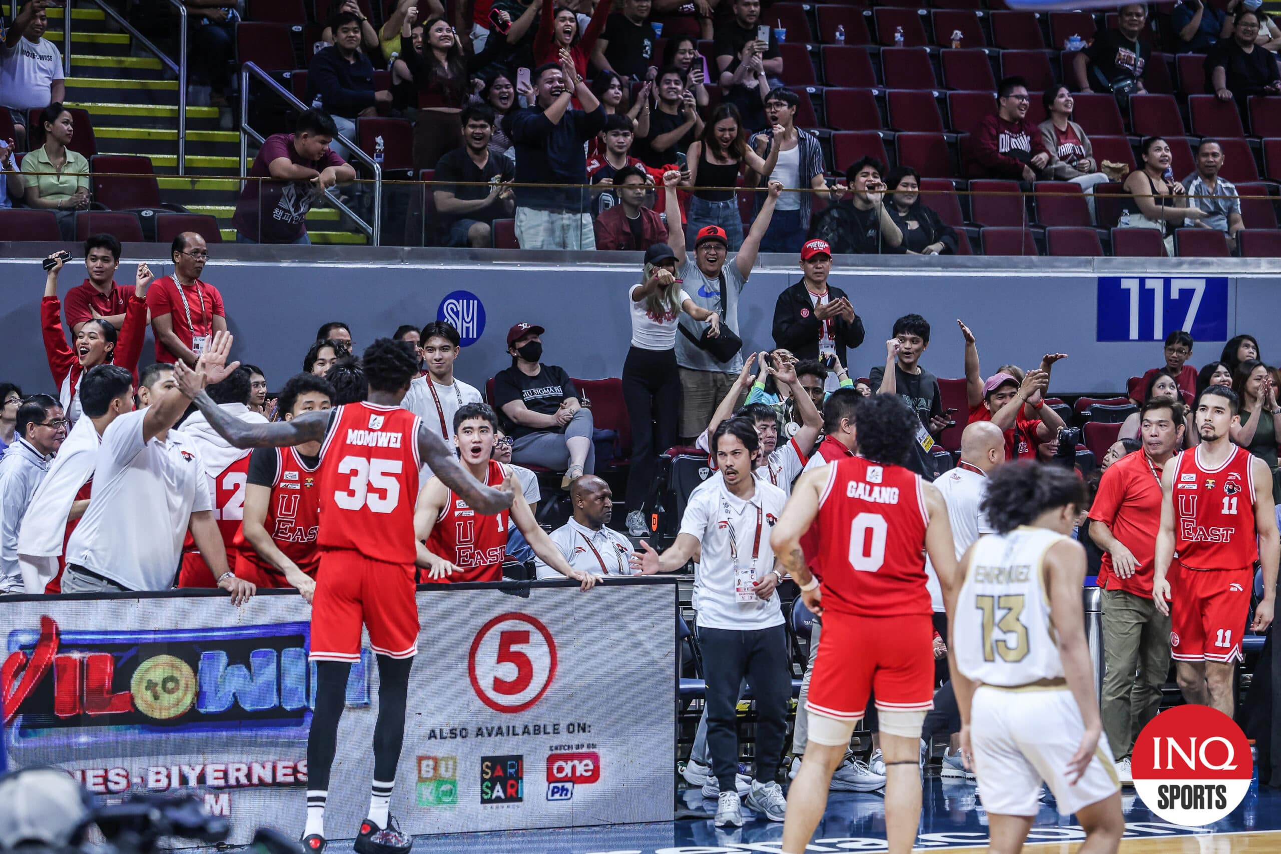 UE Red Warriors surge buoyed by ‘supportive community’