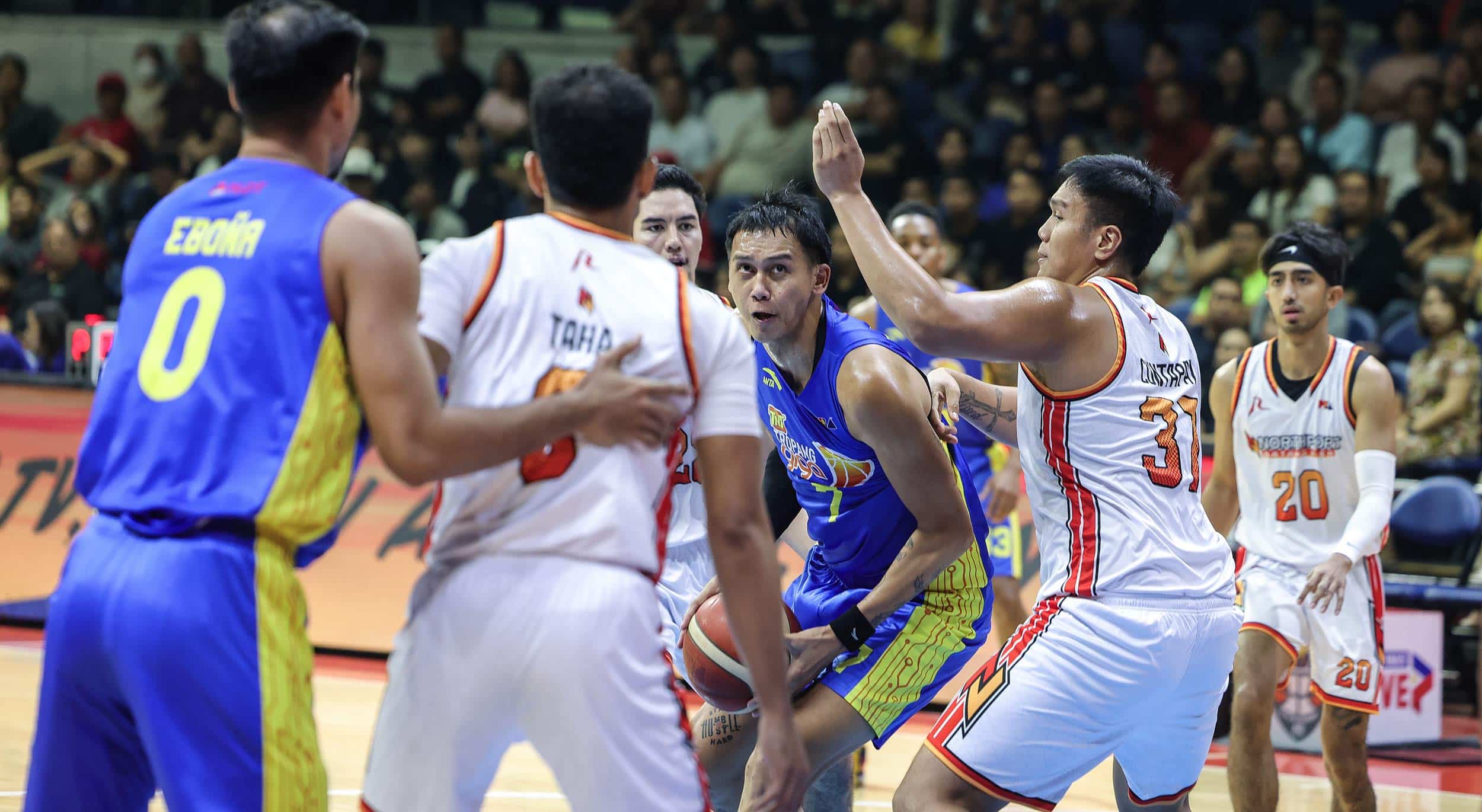 PBA: TNT menyelesaikan misinya melawan NorthPort sebelum perempat final