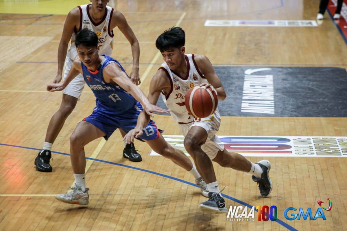 Mark Gojo Cruz de Perpetual Help. – FOTO DE LA NCAA