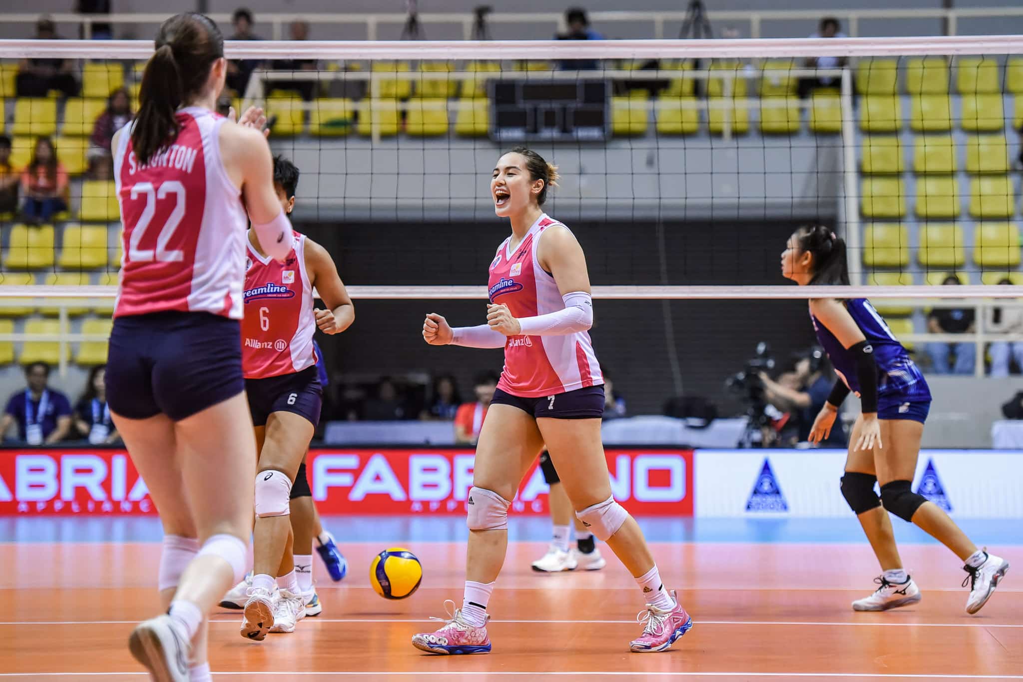 Creamline gets Grand Slam bid going with win over Thais