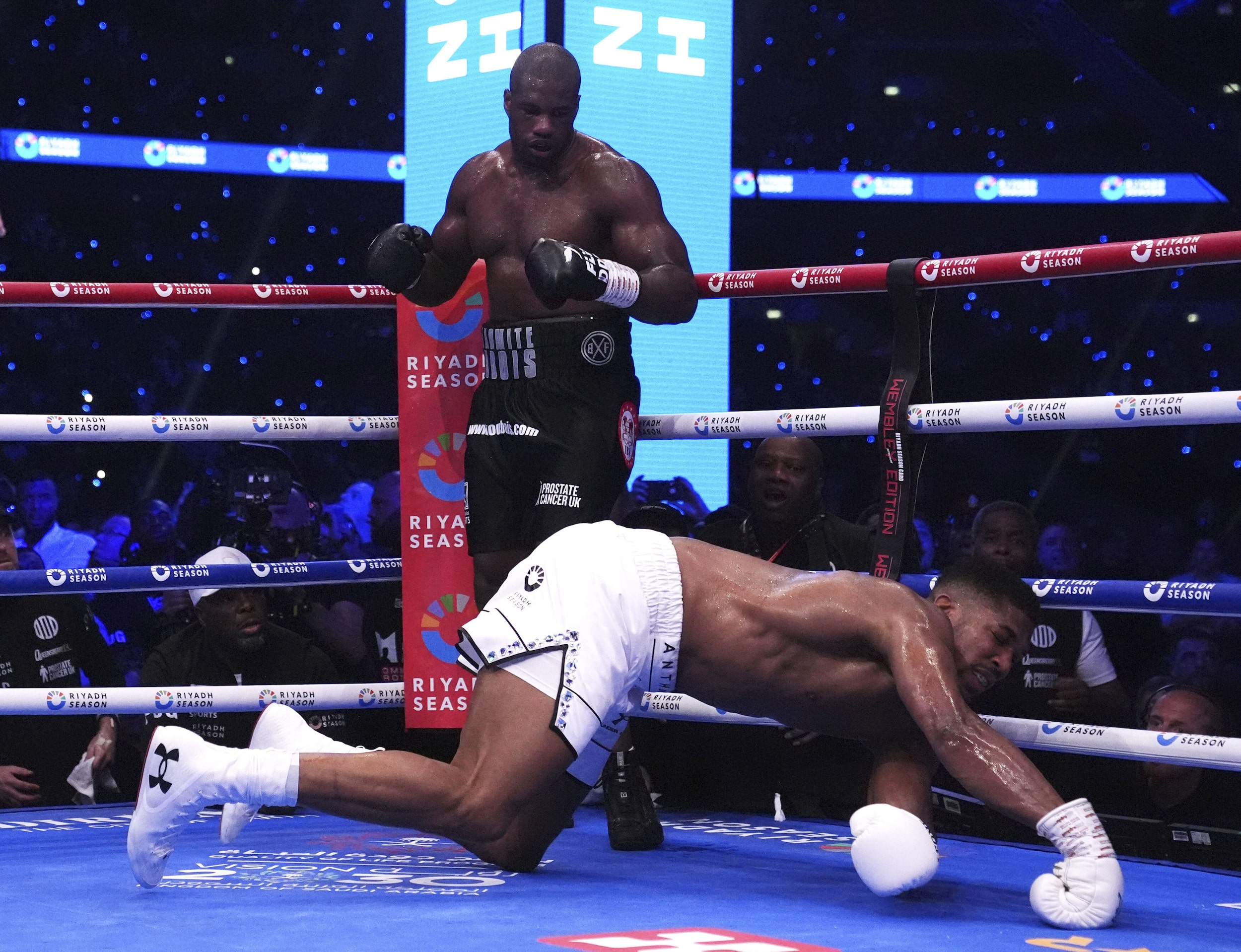 Daniel Dubois knocks out Anthony Joshua heavyweight boxing