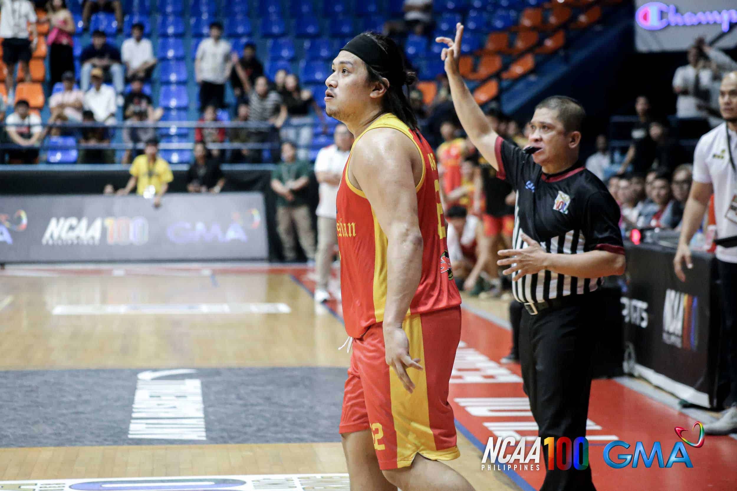 NCAA: San Sebastian berhenti selip di belakang Nico Aguilar, Rafael Ari