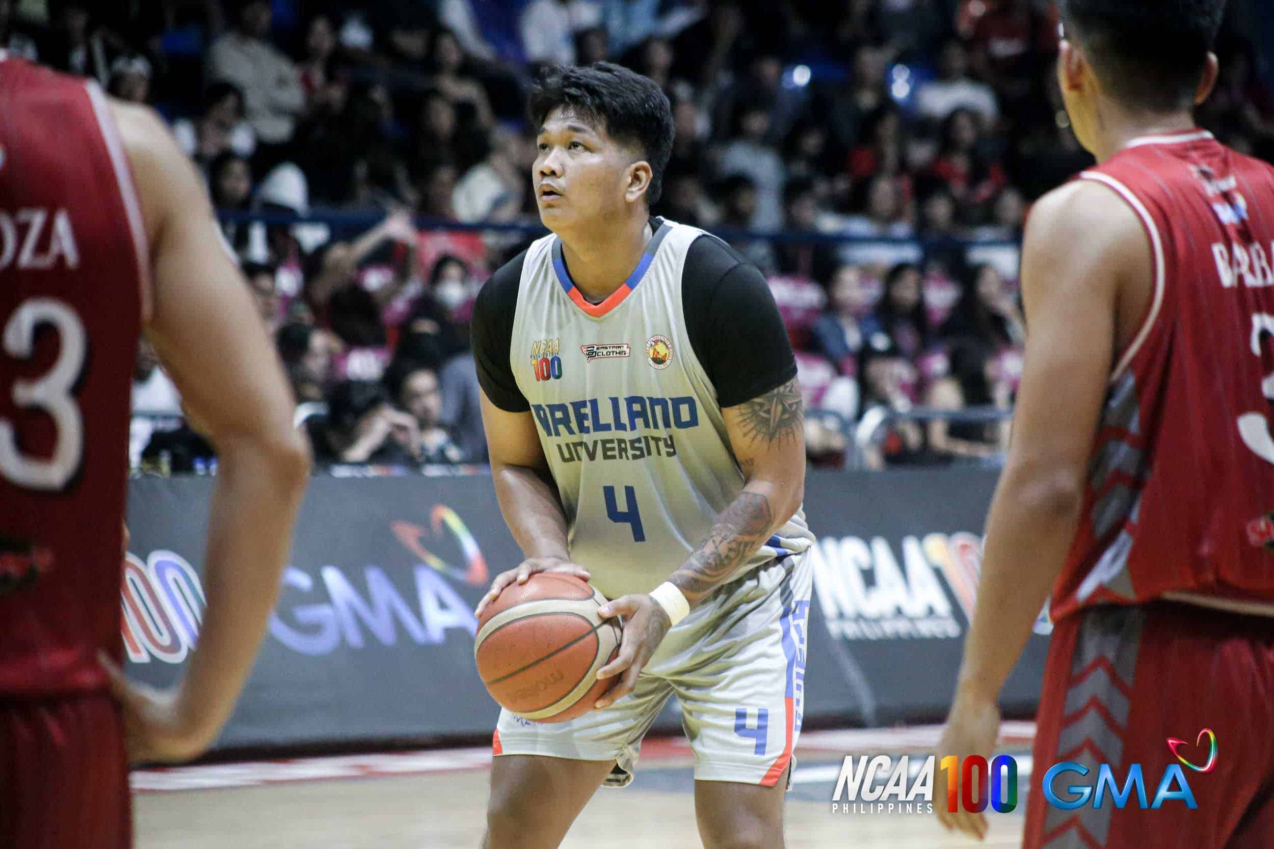 JL Capulong Arellano Chiefs NCAA Seizoen 100