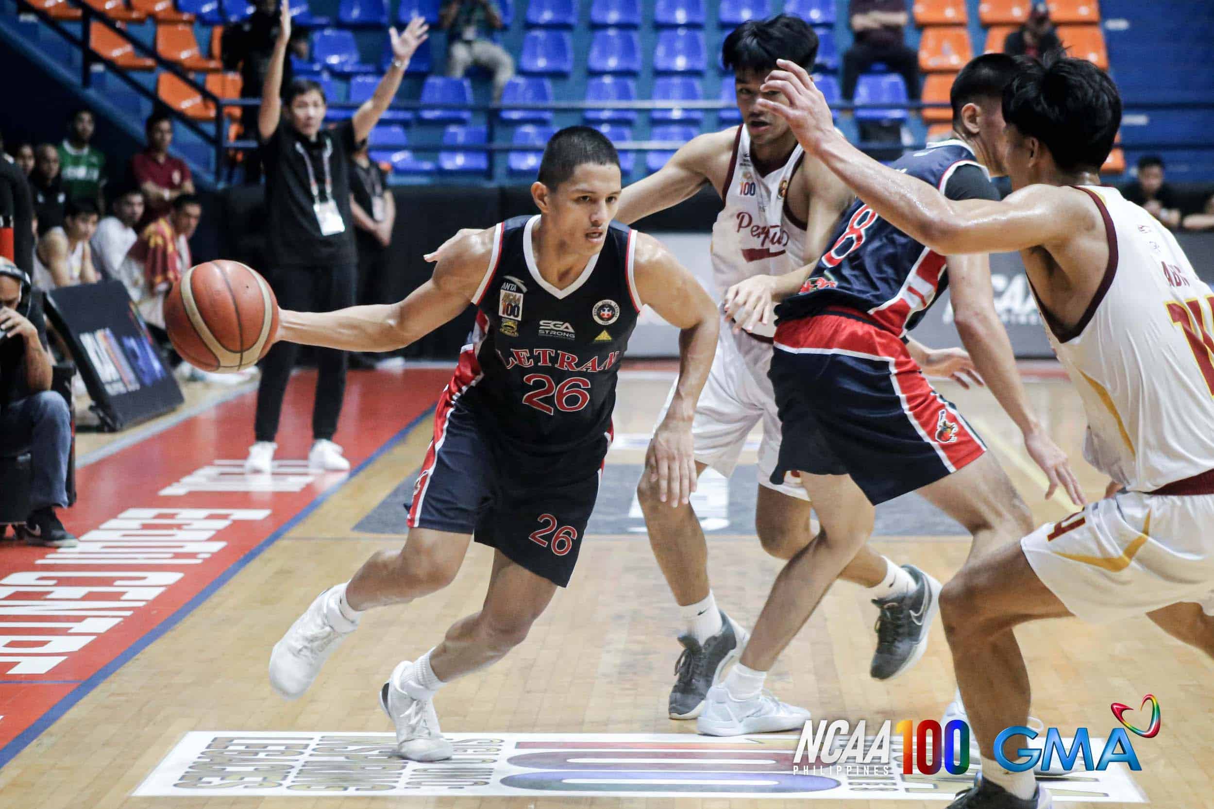 NCAA: Jimboy Estrada keluar dari pertandingan penentuan dengan banding Letran ditolak