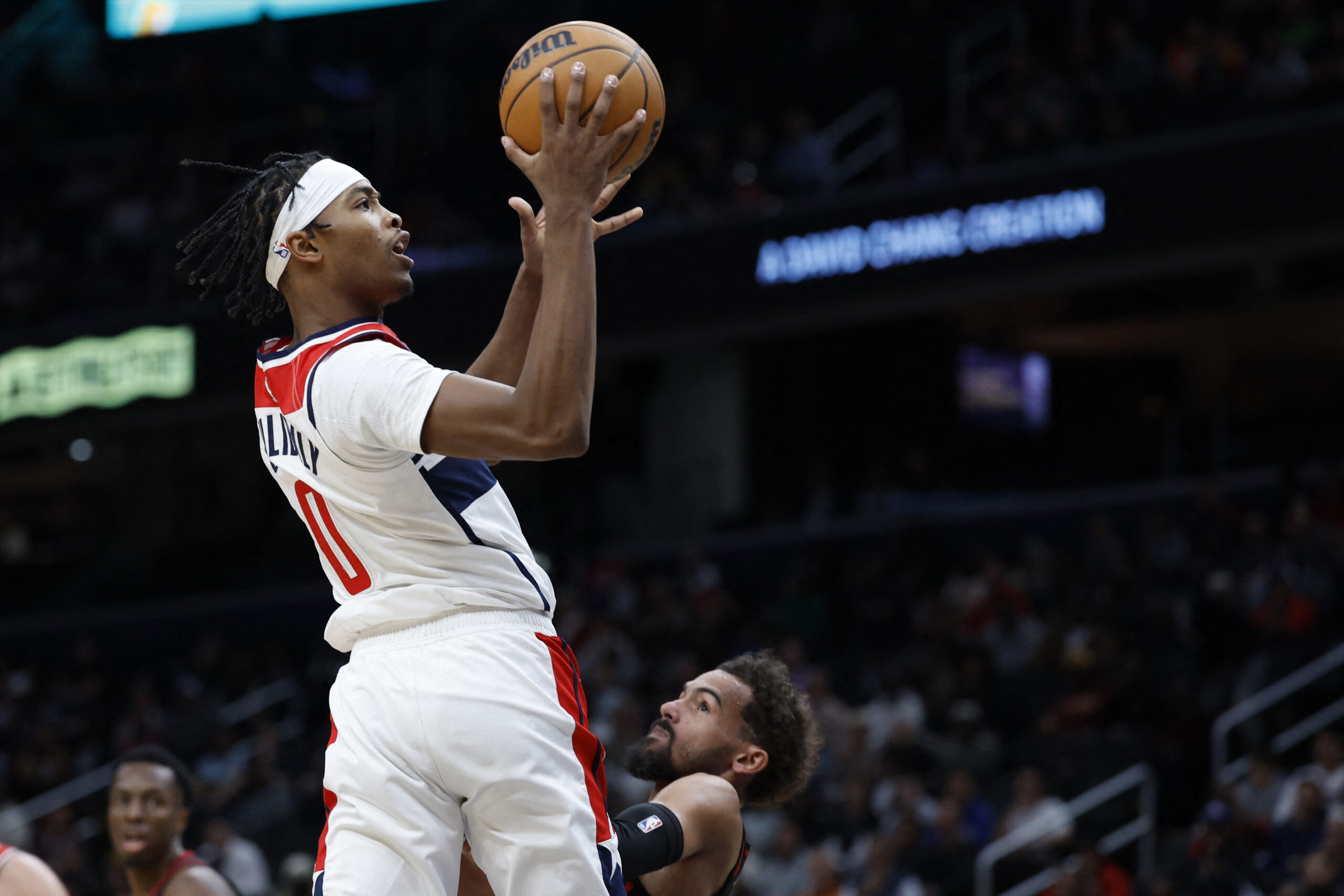 NBA: Atlanta Hawks at Washington Wizards Bilal Coulibaly