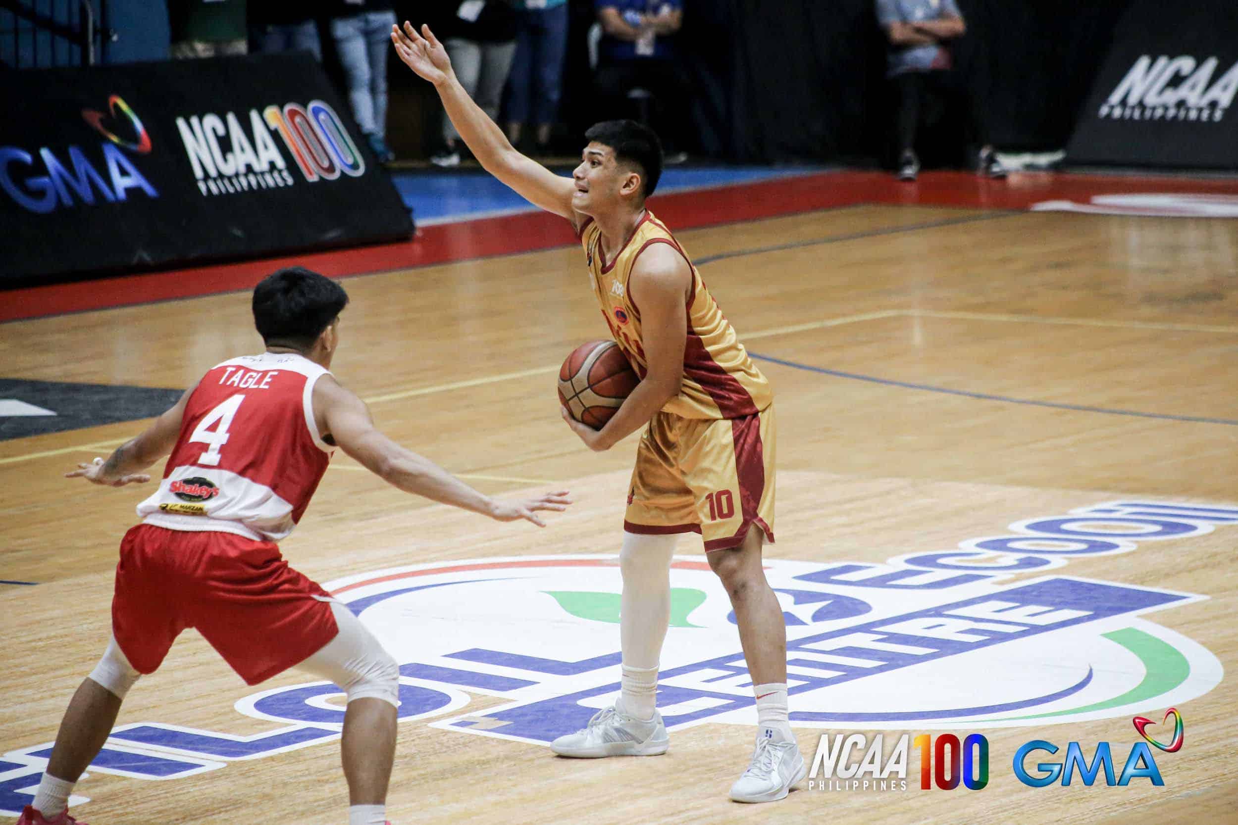 Marc Cuenco Mapua Cardinals NCAA Temporada 100