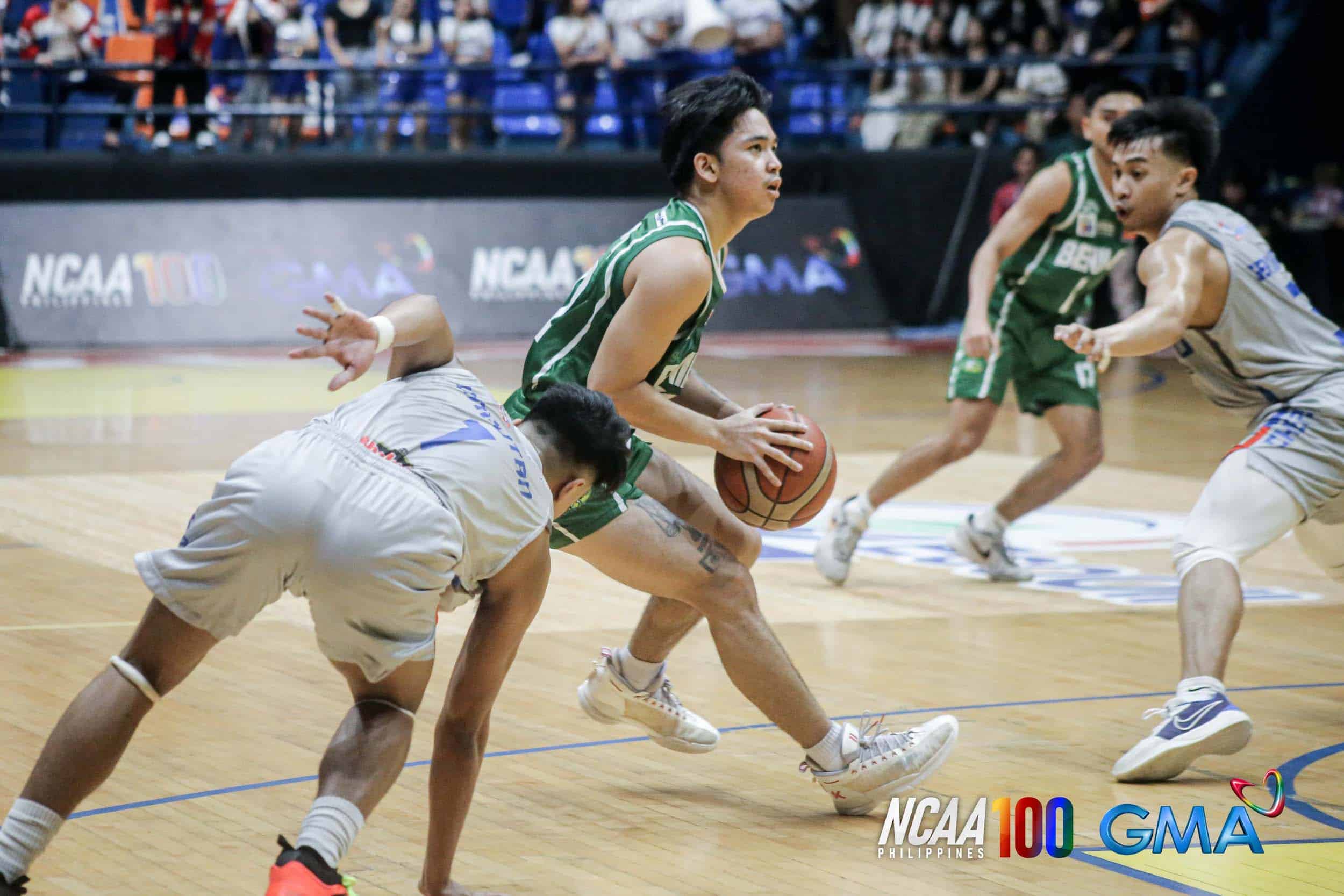 Gab Cometa CSB Blazers NCAA Seizoen 100