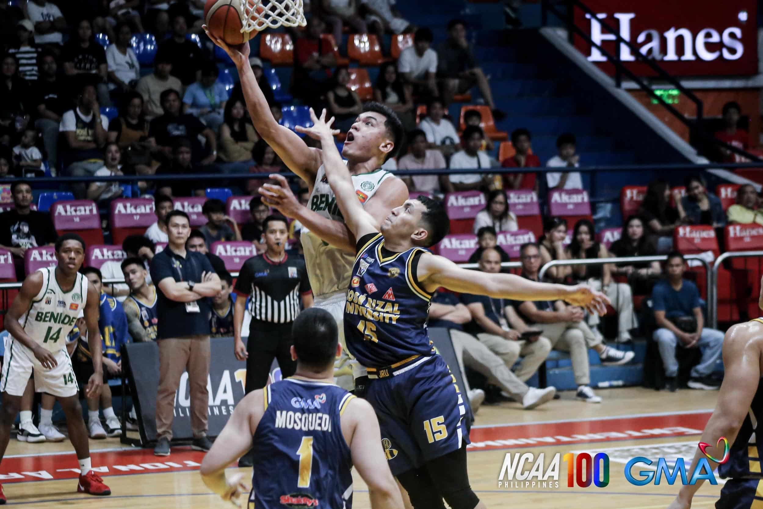 NCAA-leading School of St. Benilde too much for hapless JRU