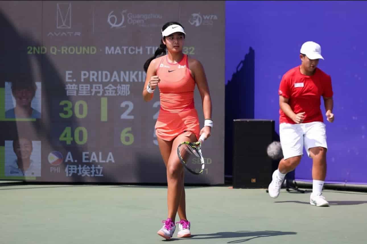 Alex Ella memasuki undian utama Guangzhou WTA Open