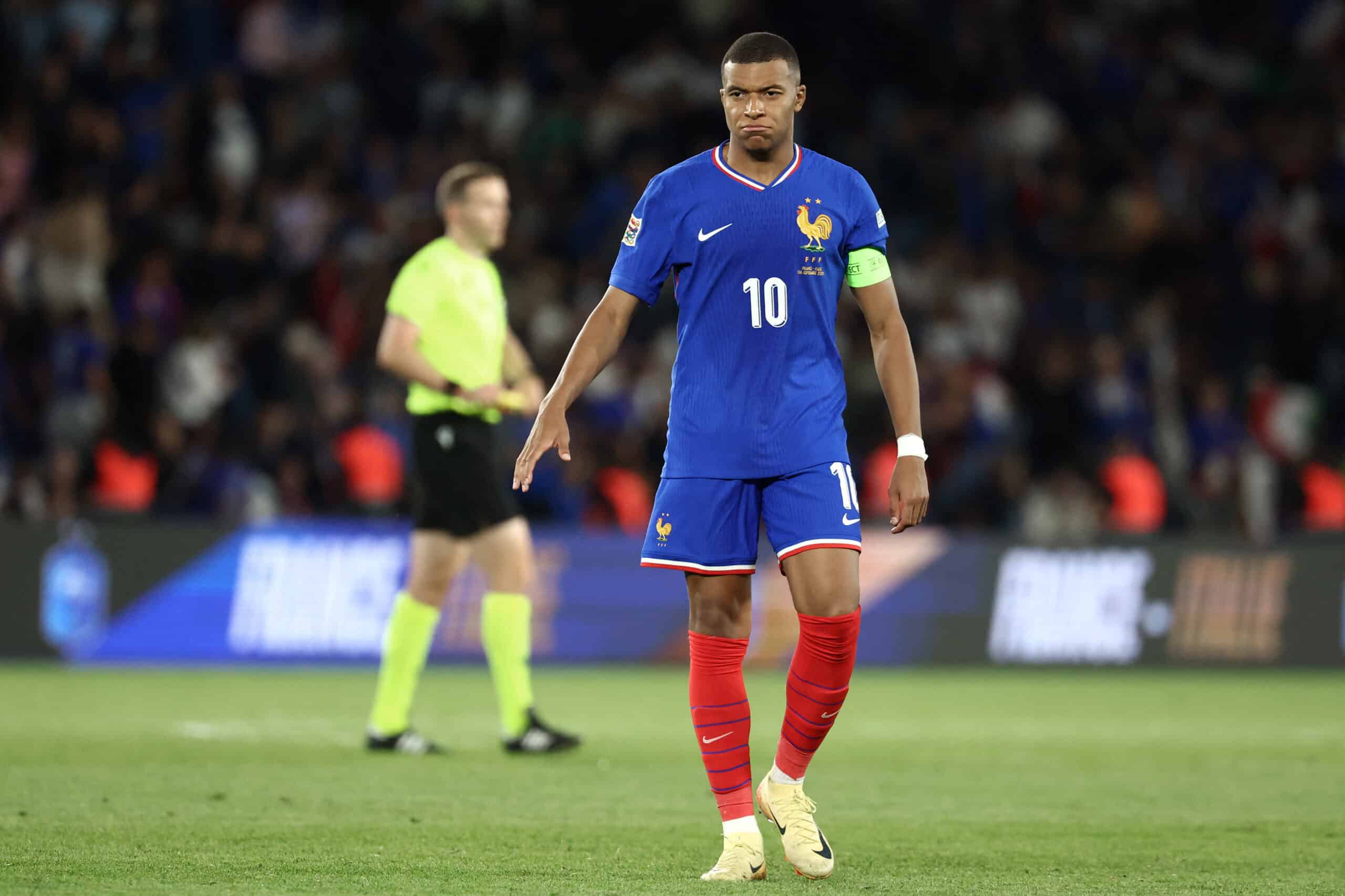 O atacante nº 10 da França, Kylian Mbappe