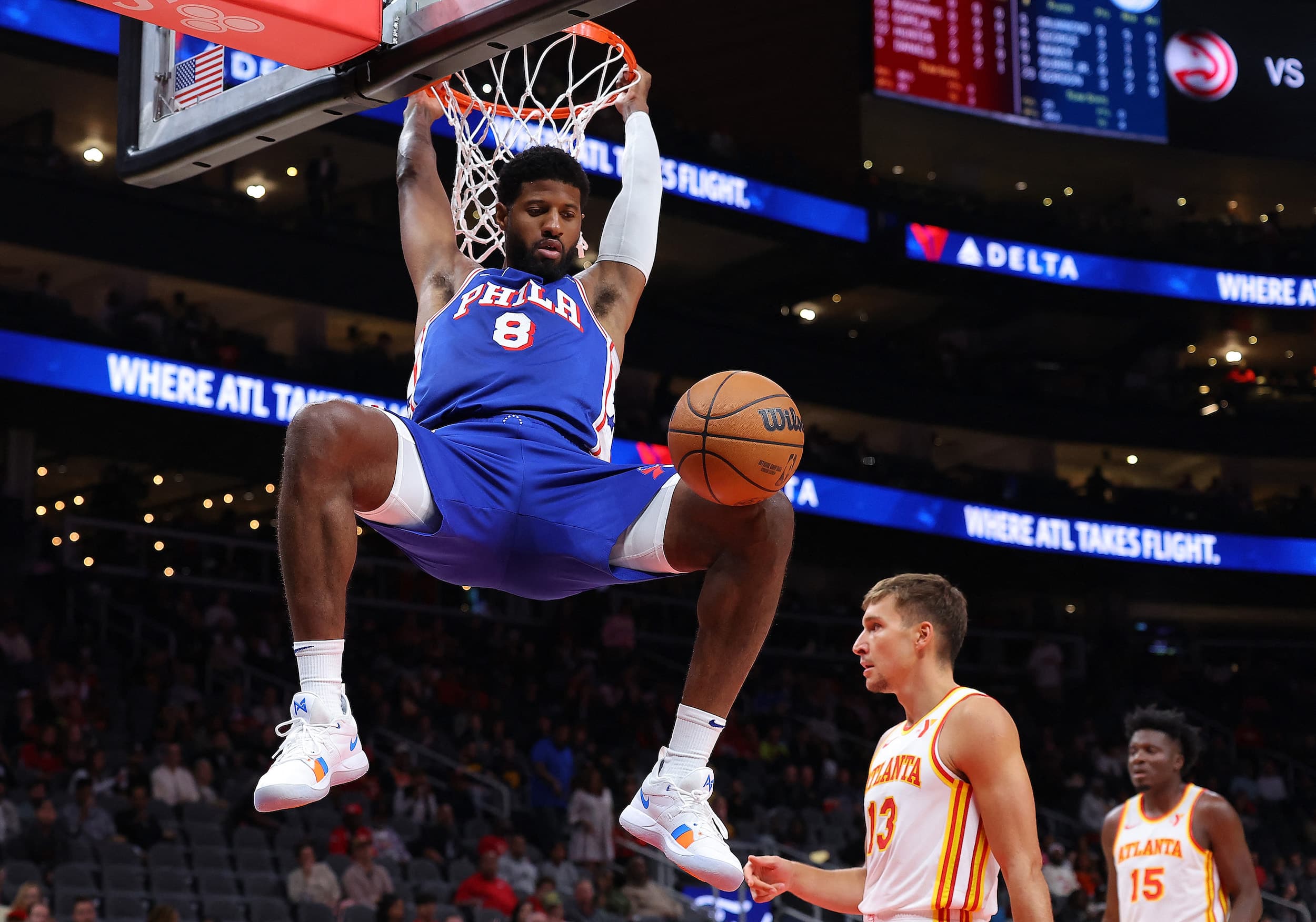 NBA: Paul George meninggalkan kemenangan pramusim 76ers dengan lutut yang terlalu panjang