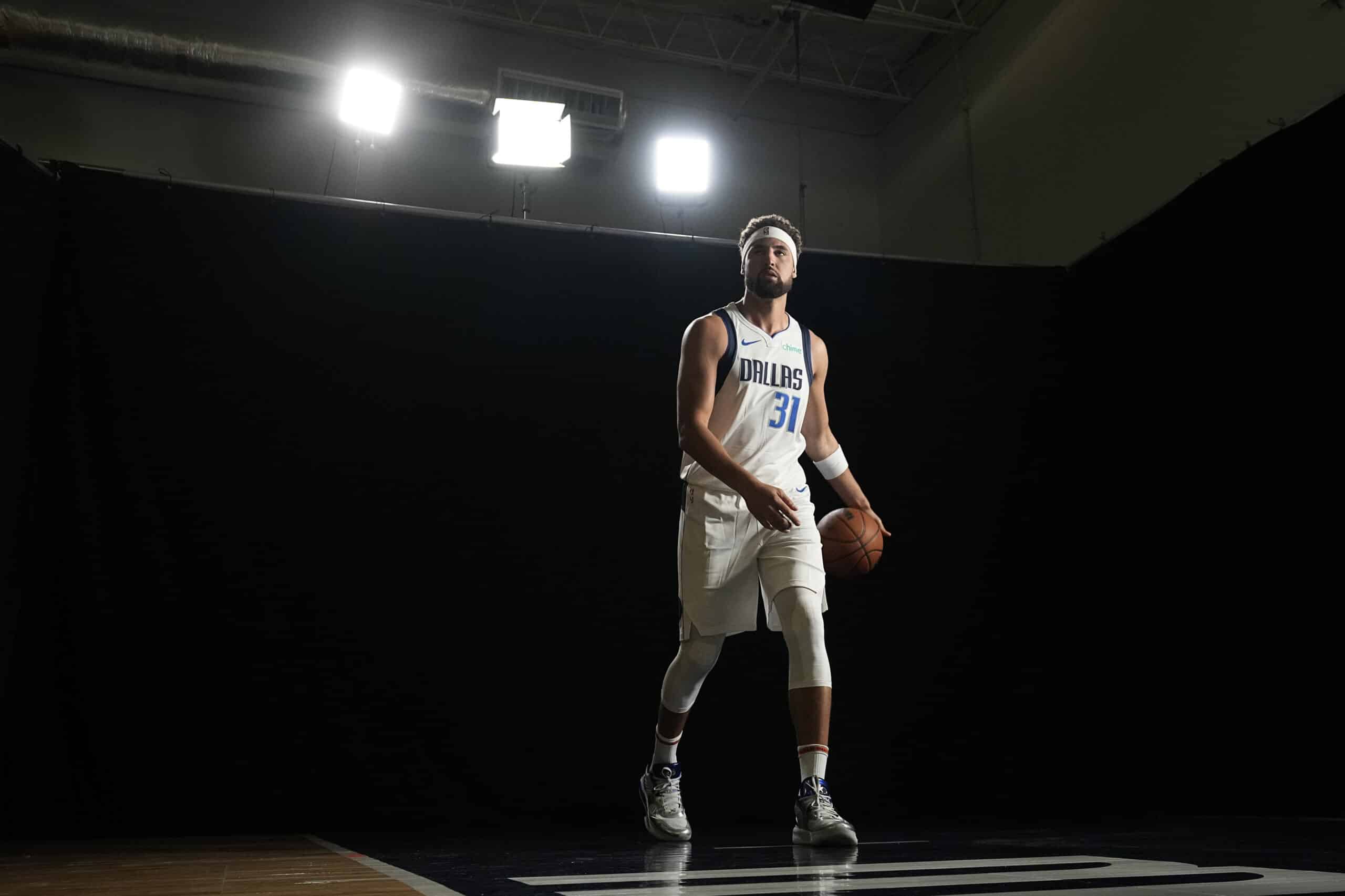 Dallas Mavericks' Klay Thompson NBA