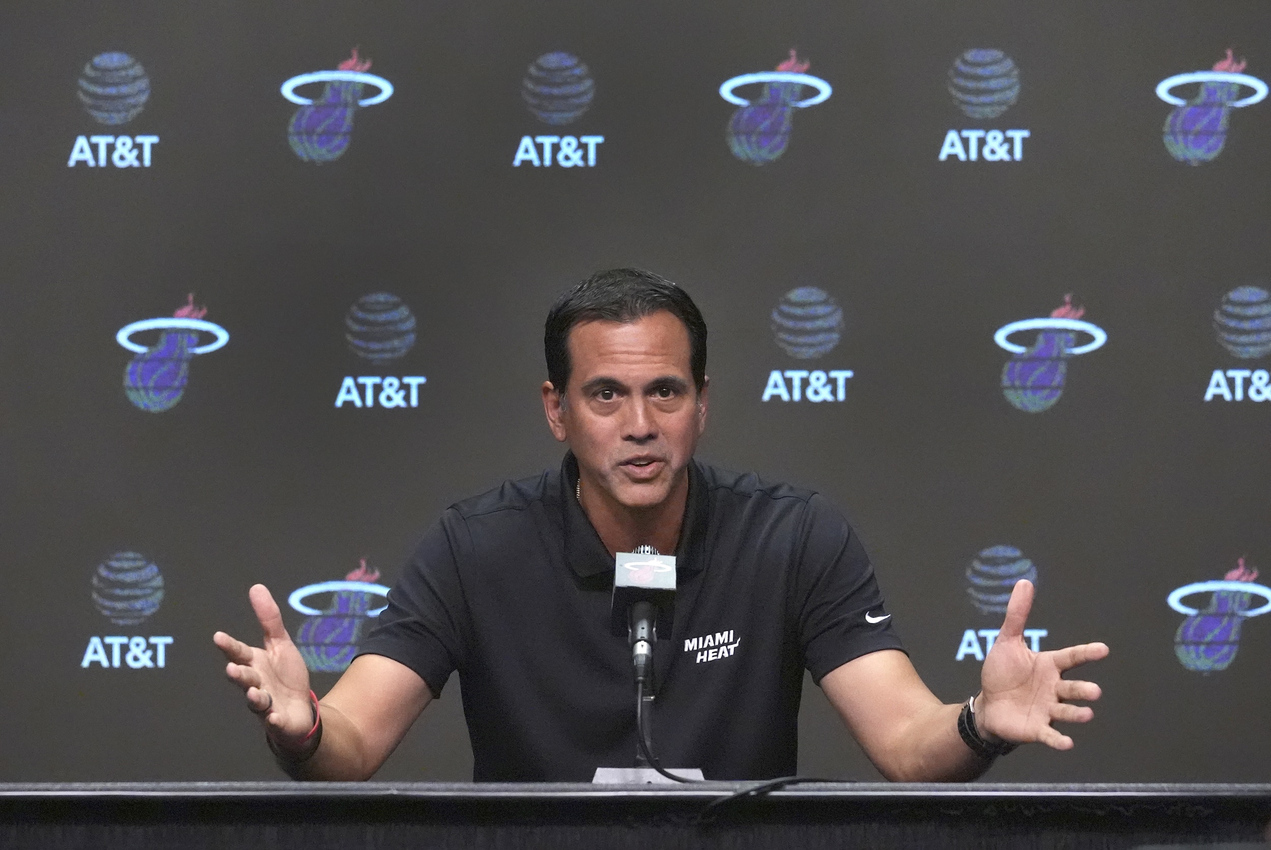 Miami Heat Erik Spoelstra NBA Media Day