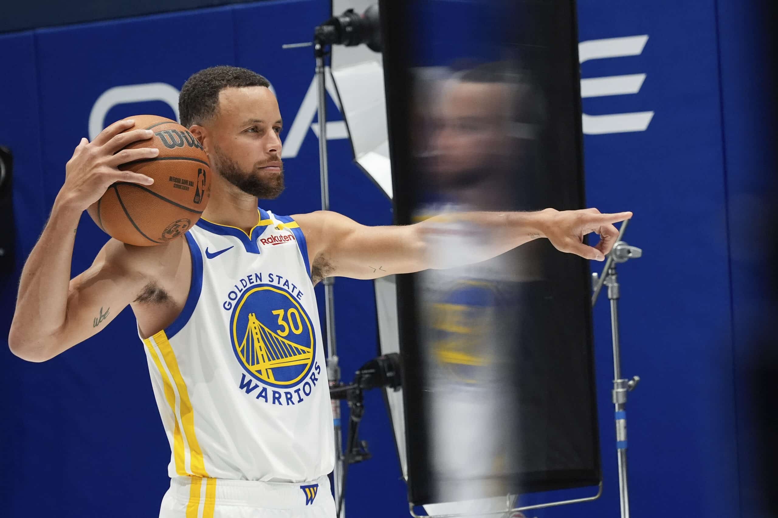 NBA Stephen Curry com os Golden State Warriors