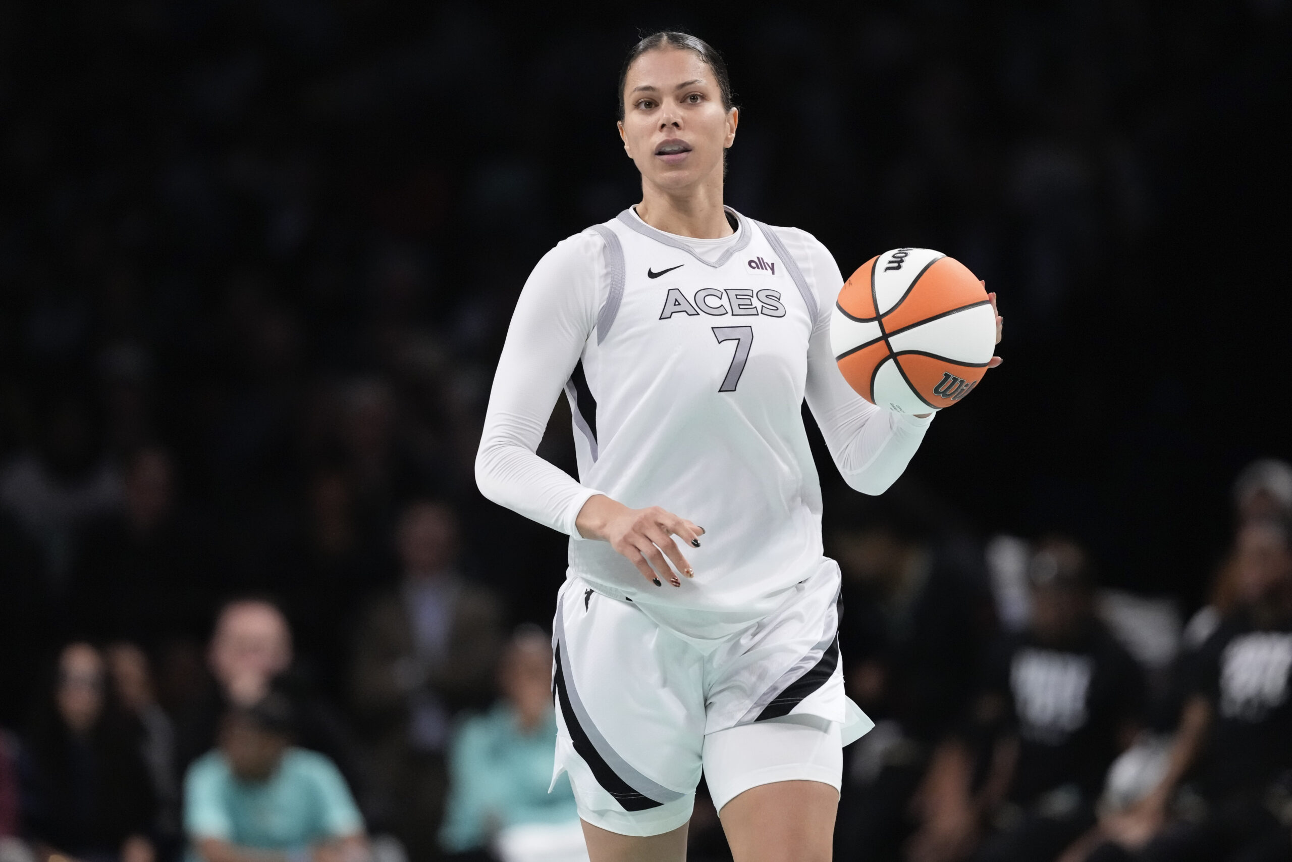 Las Vegas Aces' Alysha Clark WNBA Playoffs