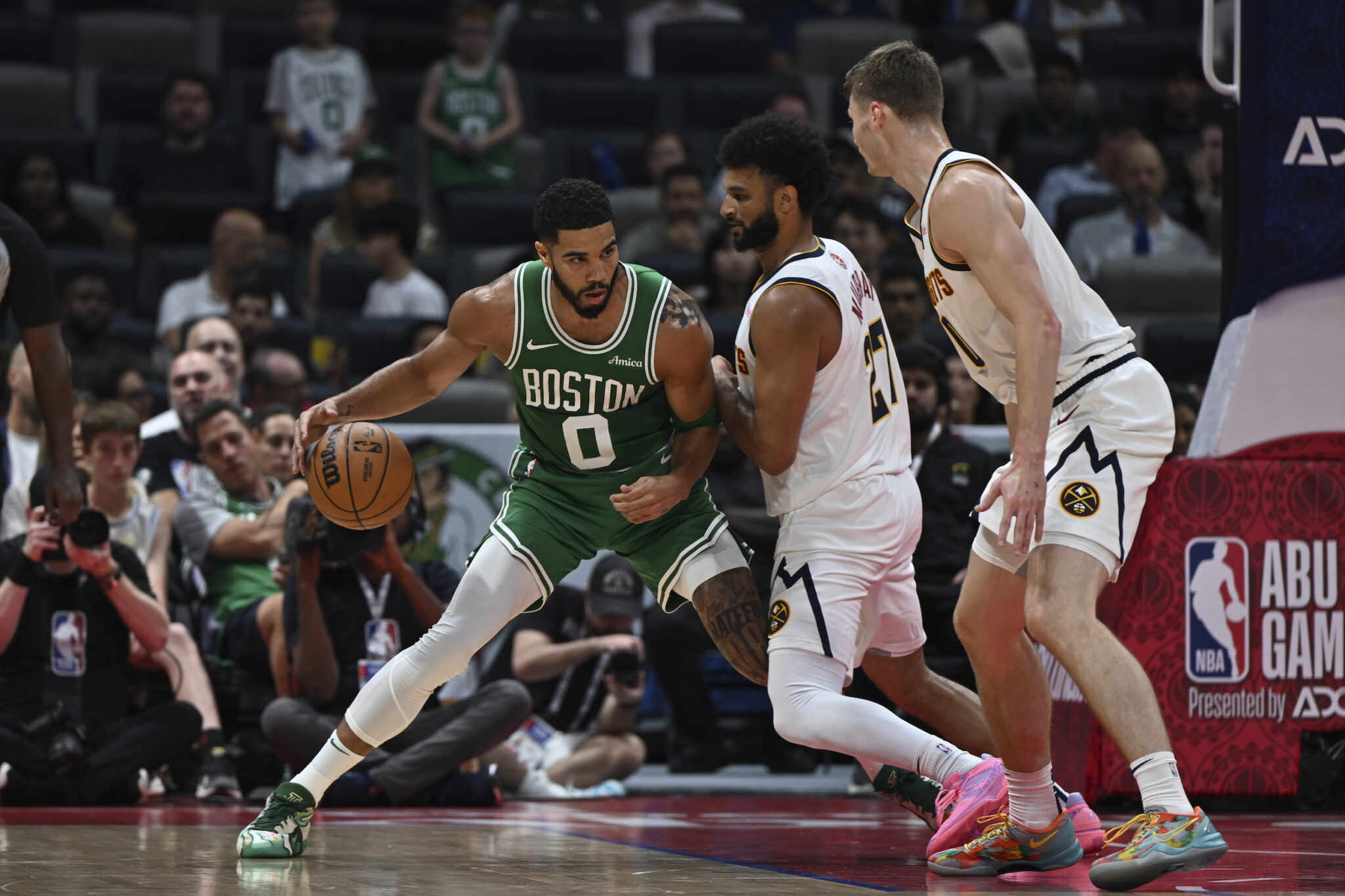 Celtics beat Nuggets in NBA preseason opener in Abu Dhabi