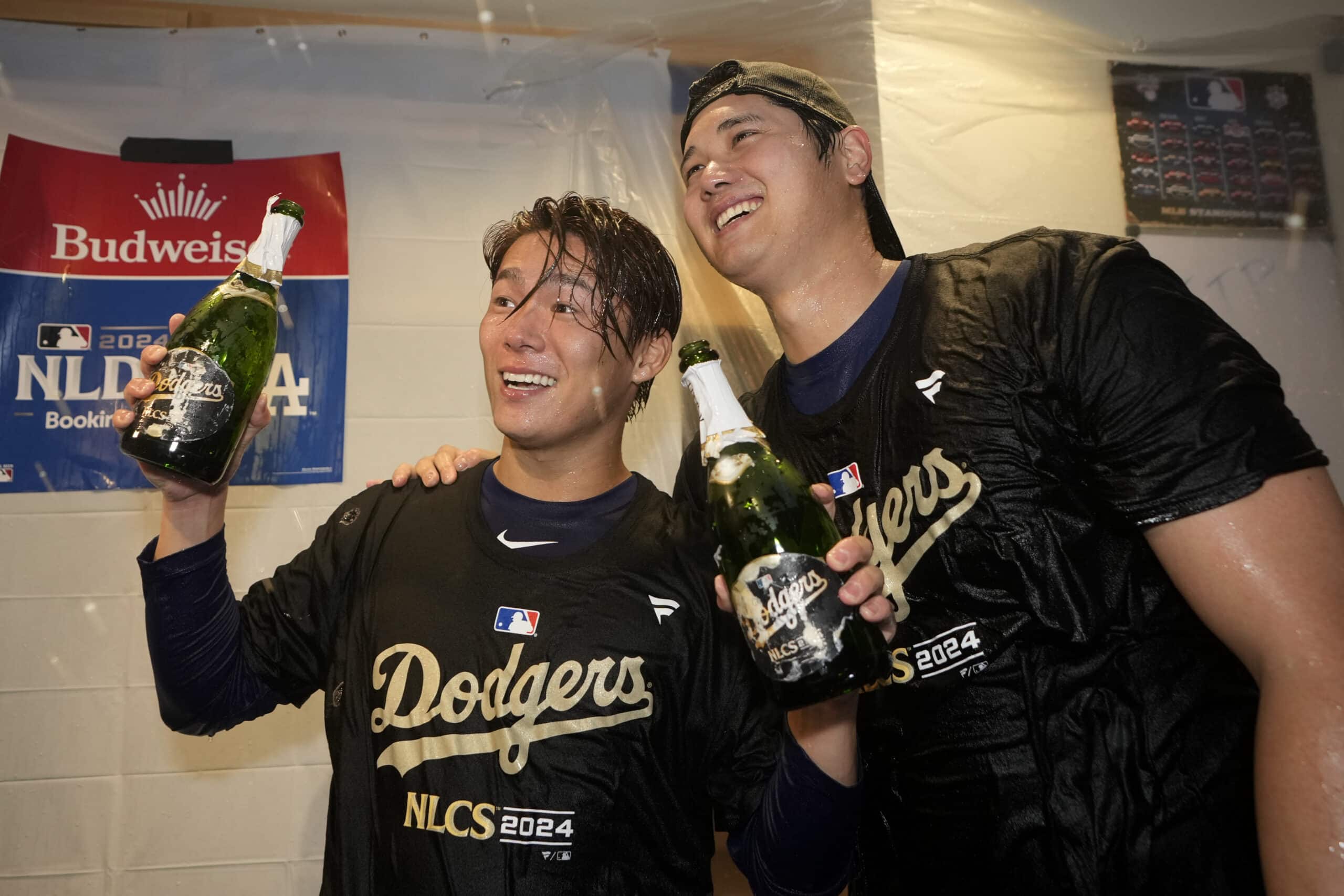 Los Angeles Dodgers' Yoshinobu Yamamoto, MLB Shohei Ohtani