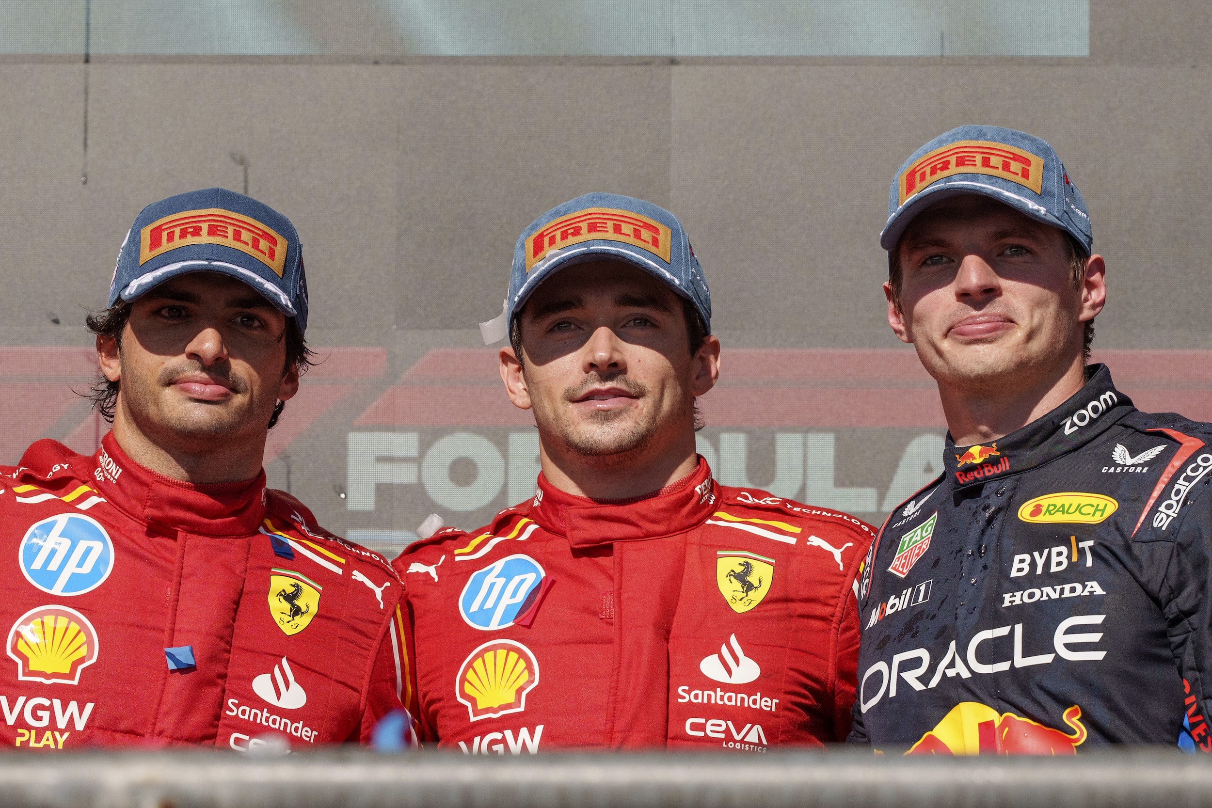 F1: Charles Leclerc vence o Grande Prêmio dos EUA, Max Verstappen em terceiro