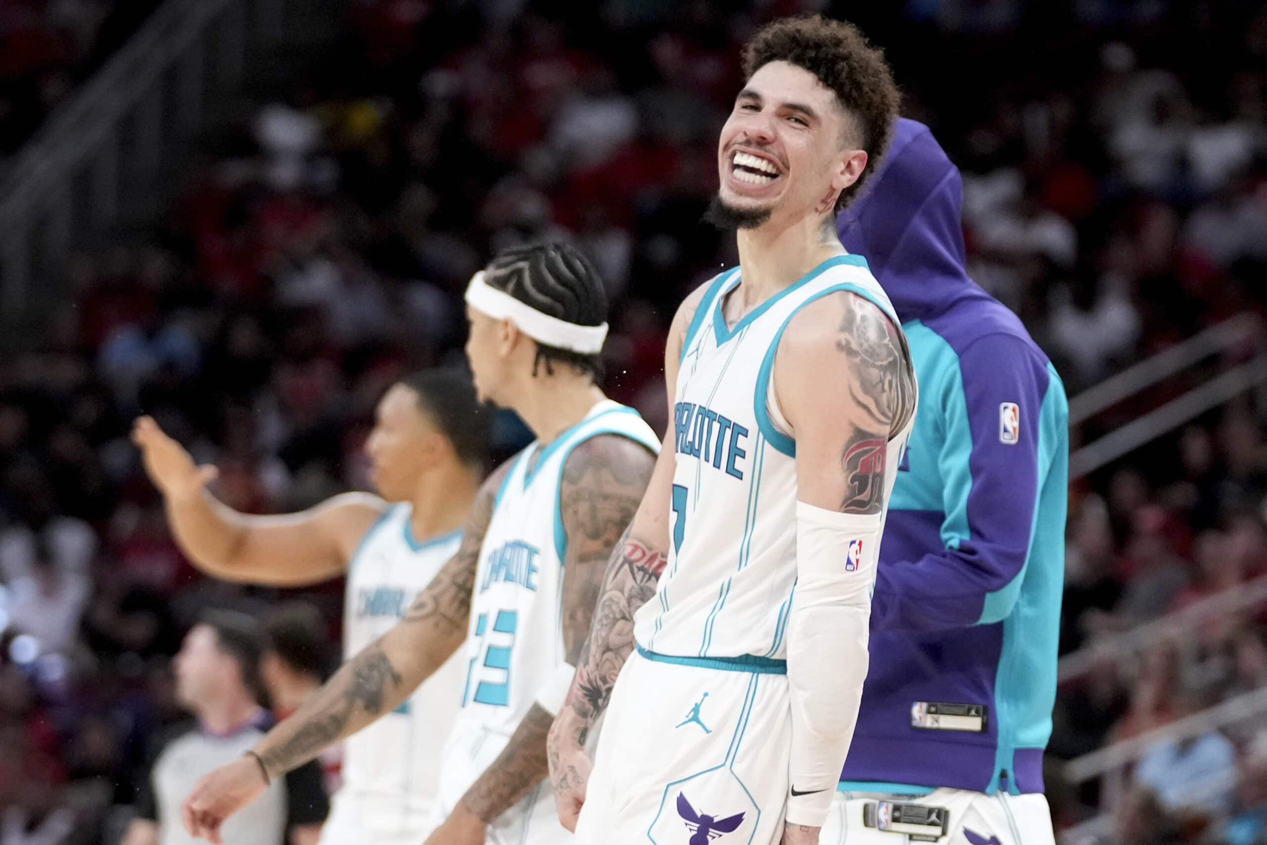 Charlotte Hornets guard LaMelo Ball NBA