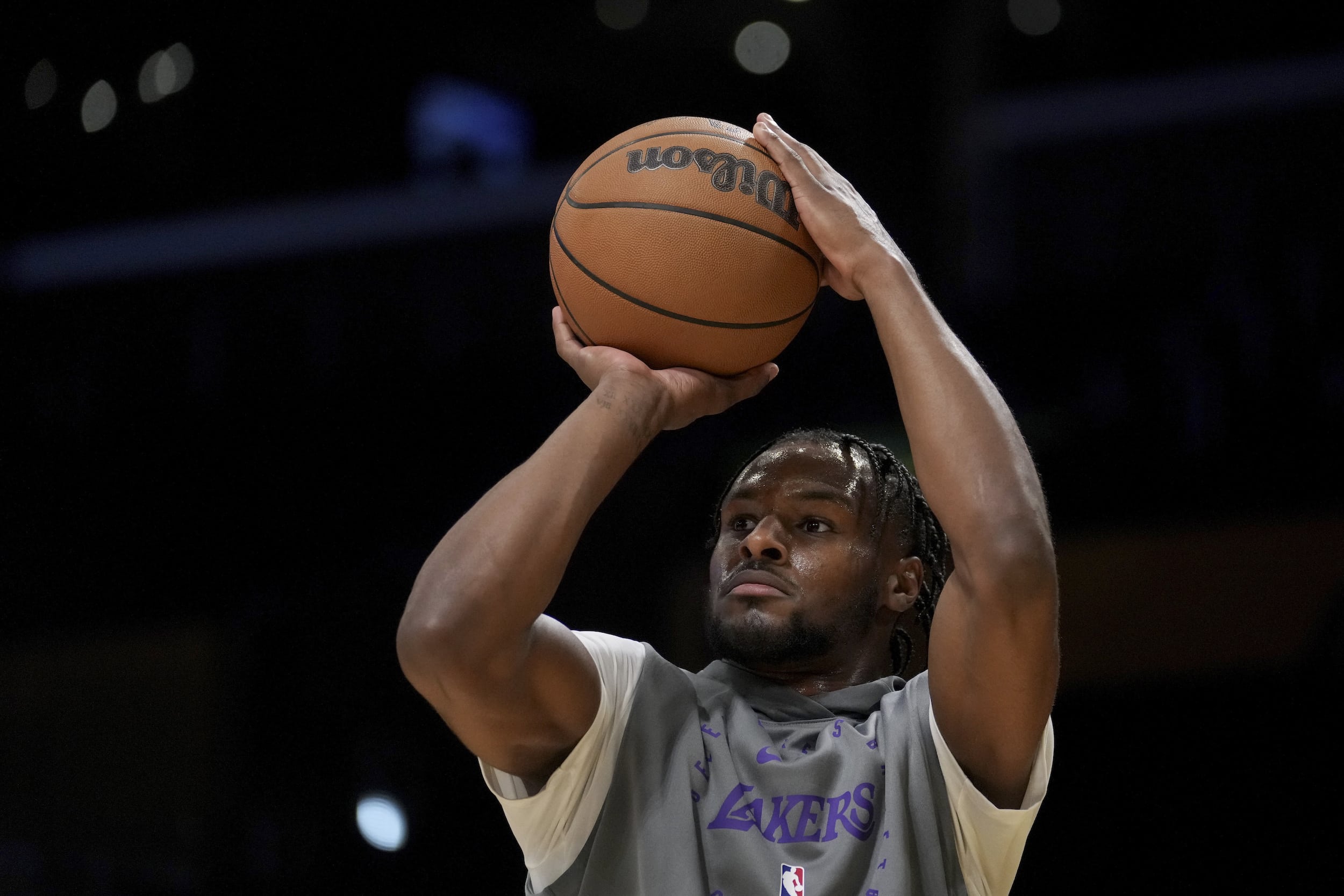 NBA: Bronny James membagi waktu antara Lakers dan G League