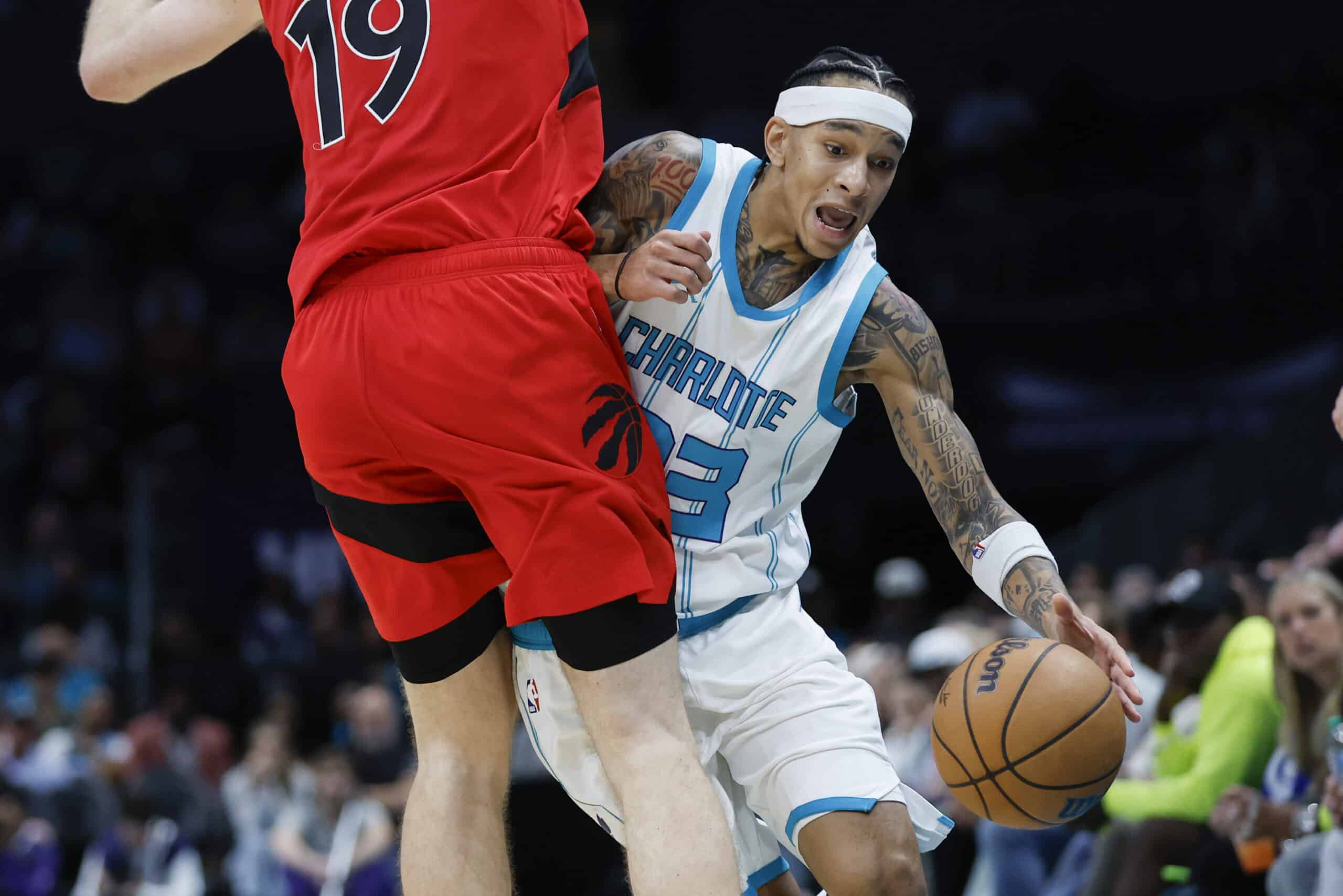 Charlotte Hornets guard Tre Mann,  NBA