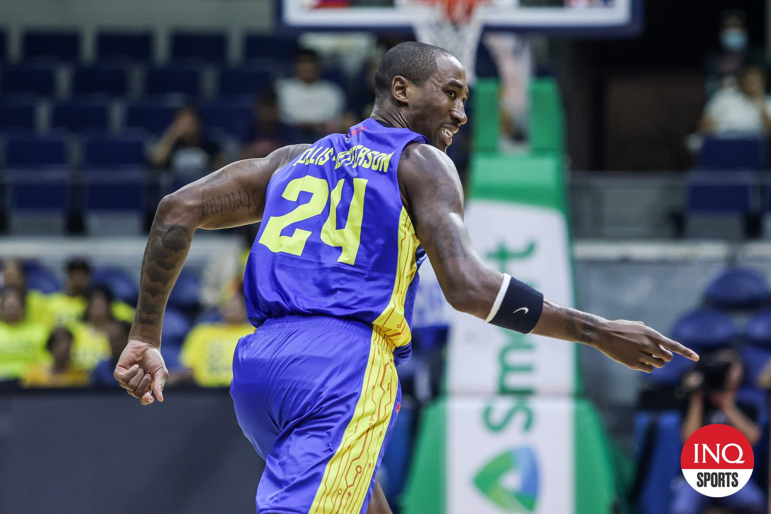 TNT import Rondae Hollis Jefferson during the PBA Governors' Cup semifinals PBA Finals Ginebra TNT