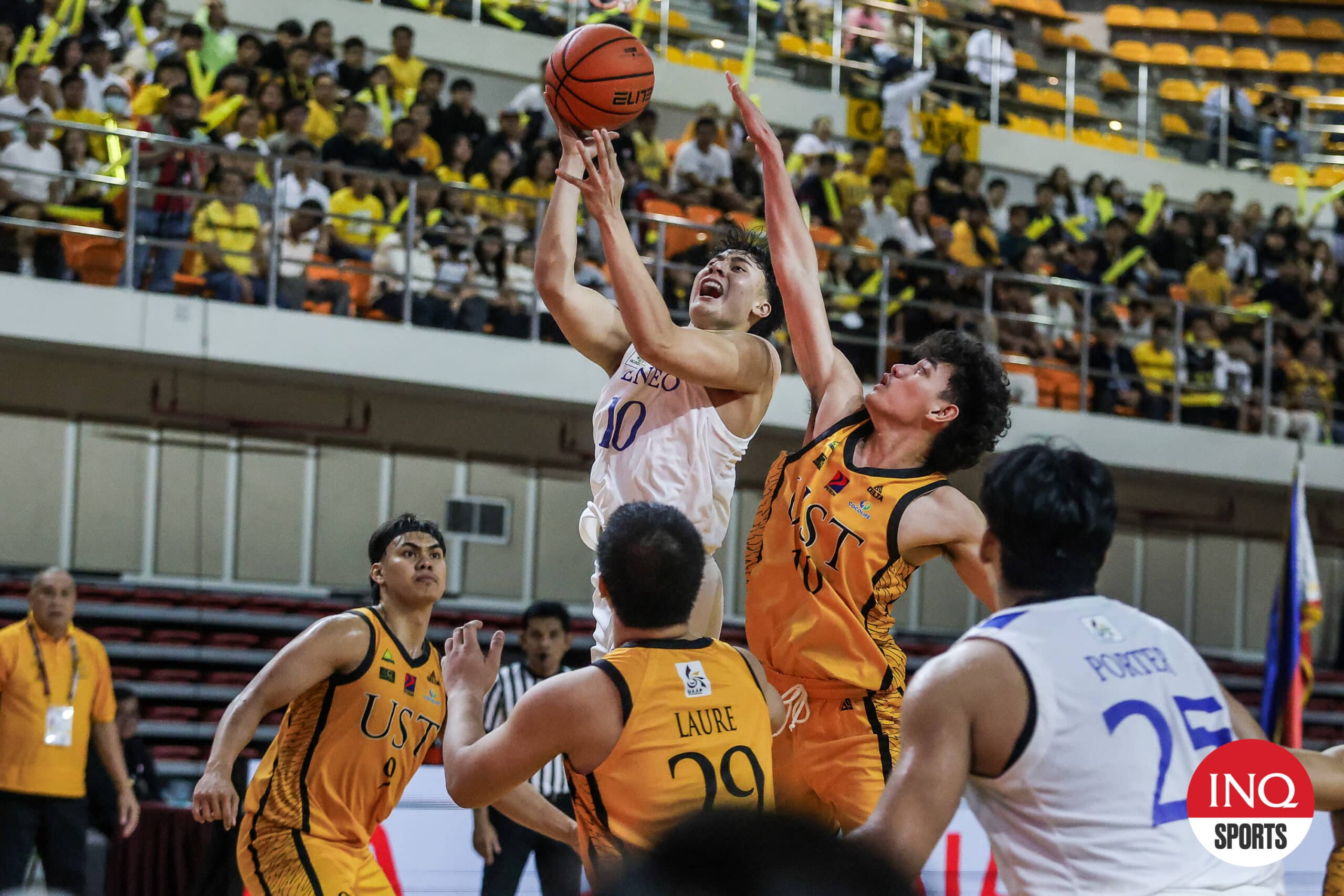 Eagles naik ke ruang istirahat Growling Tigers, menang berturut-turut untuk pertama kalinya di Musim 87 setelah kemenangan tipis