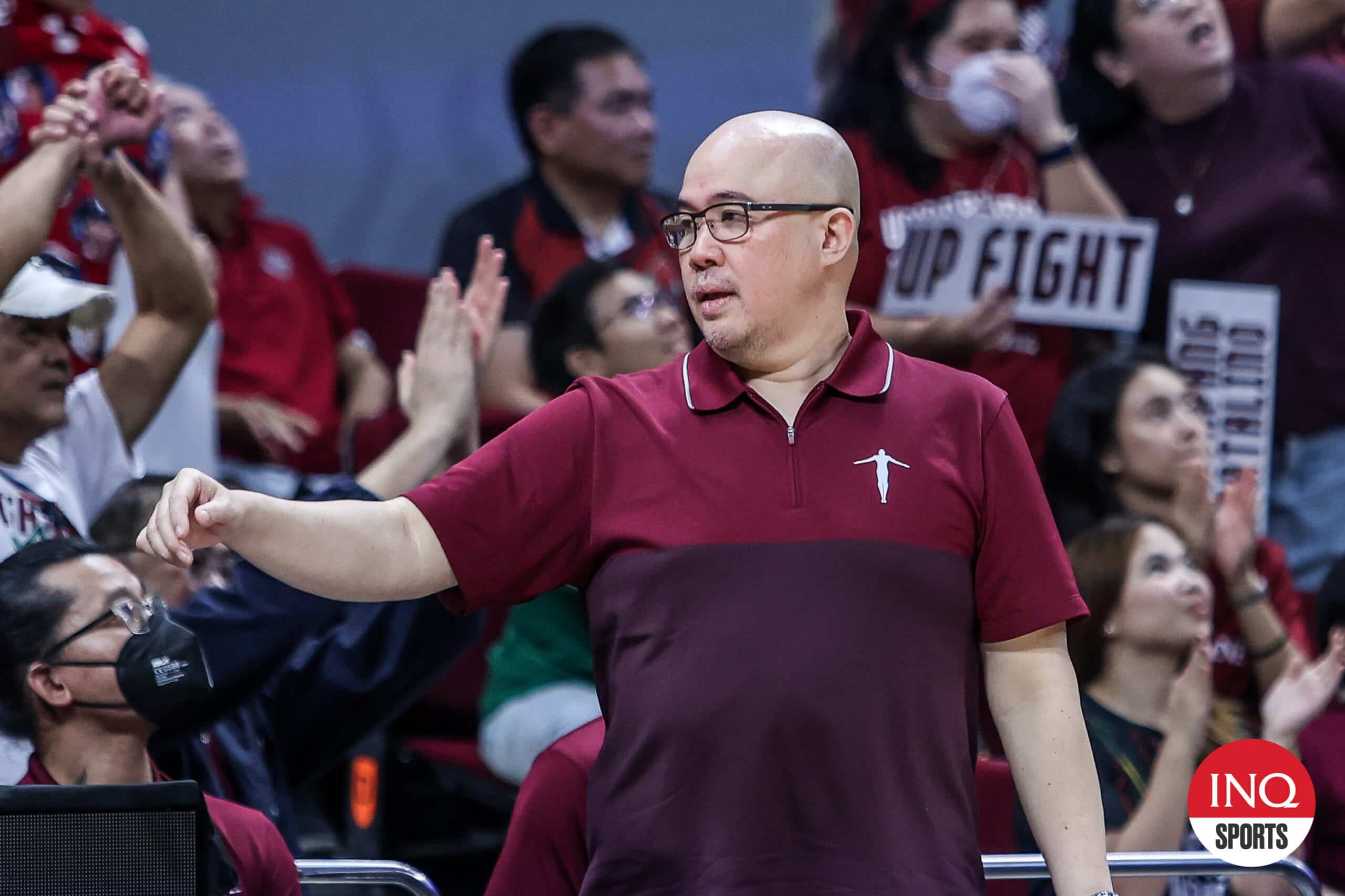 UP coach Goldwin Monteverde UAAP Season 87