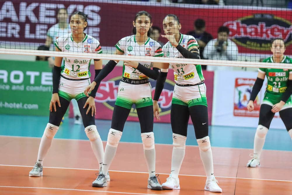 La Salle Lady Spikers en el campeonato de pretemporada universitaria de la Superliga de Shakey