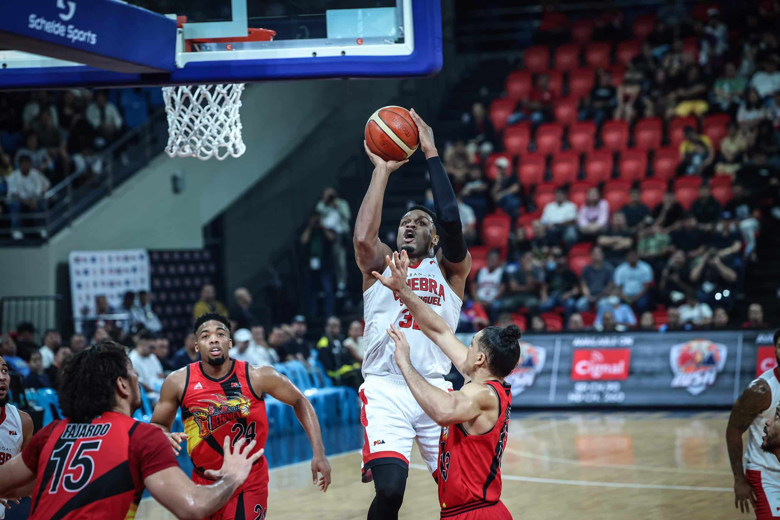 Ginebra dan Brownlee yang bersemangat membawa San Miguel untuk membuka semifinal PBA