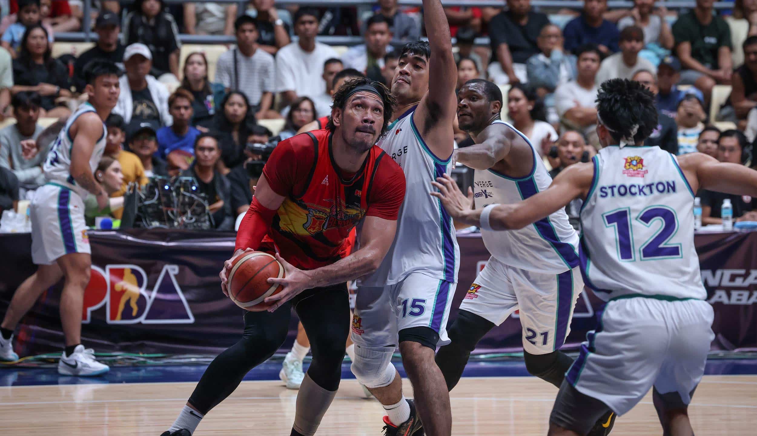 June Mar Fajardo unleashes monster game to subdue Converge