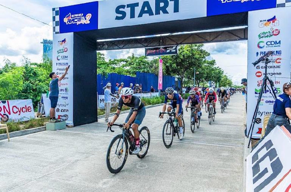 Go For Gold Criterium Race Series 3 rolls off in GenSan