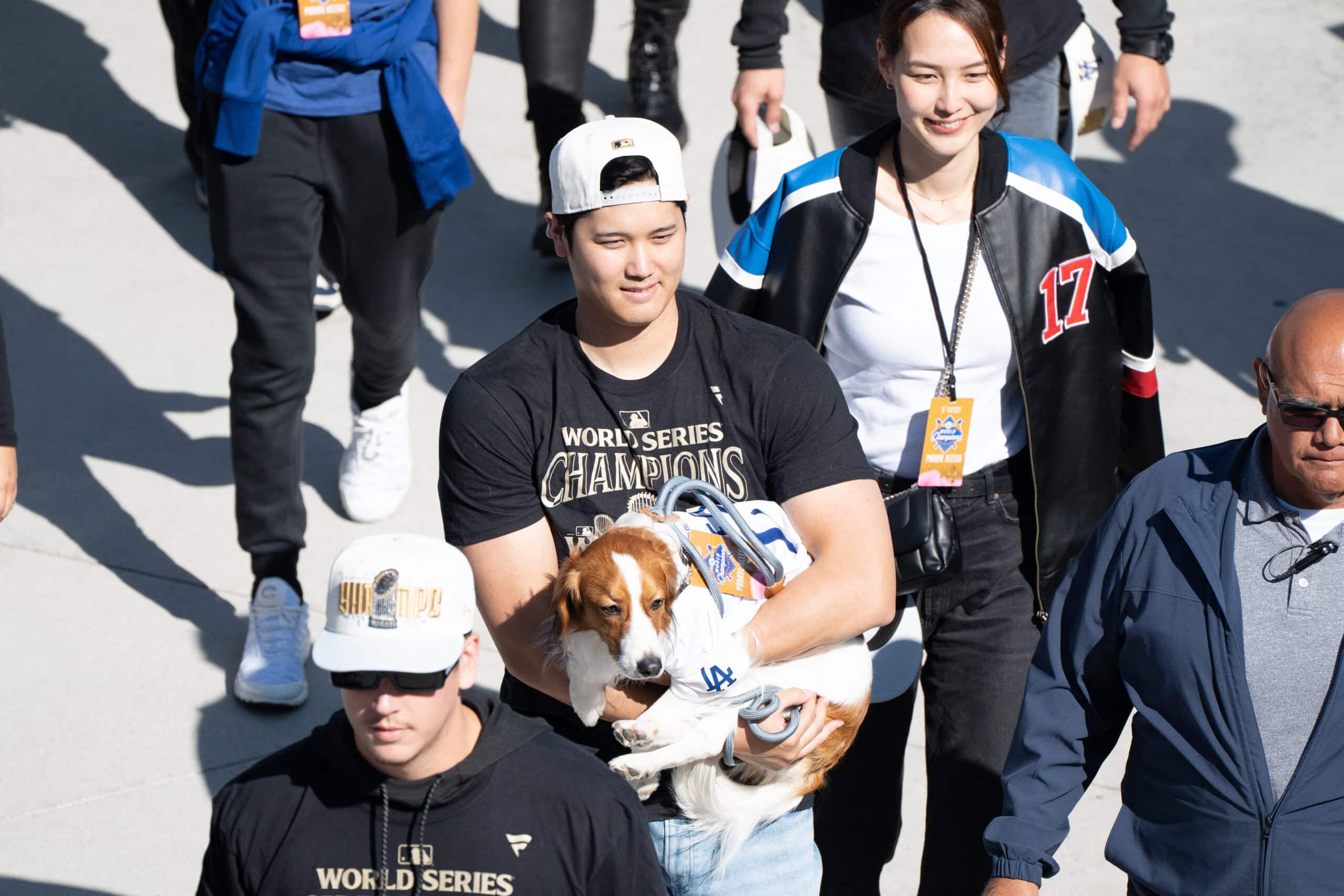 Conoce a Decoy Ohtani, quizás la mascota más preciada de la Serie Mundial